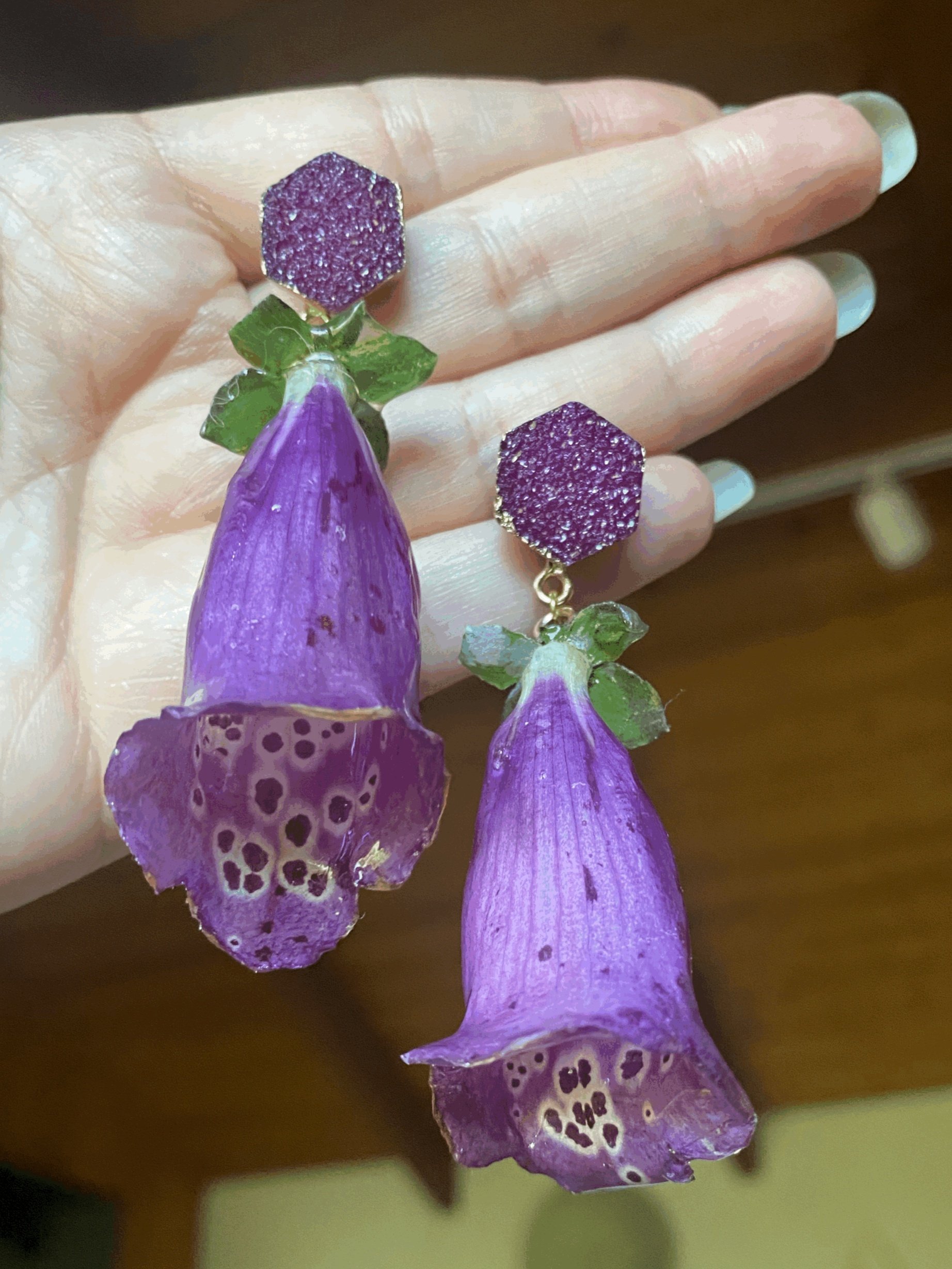 Purple Foxgloves