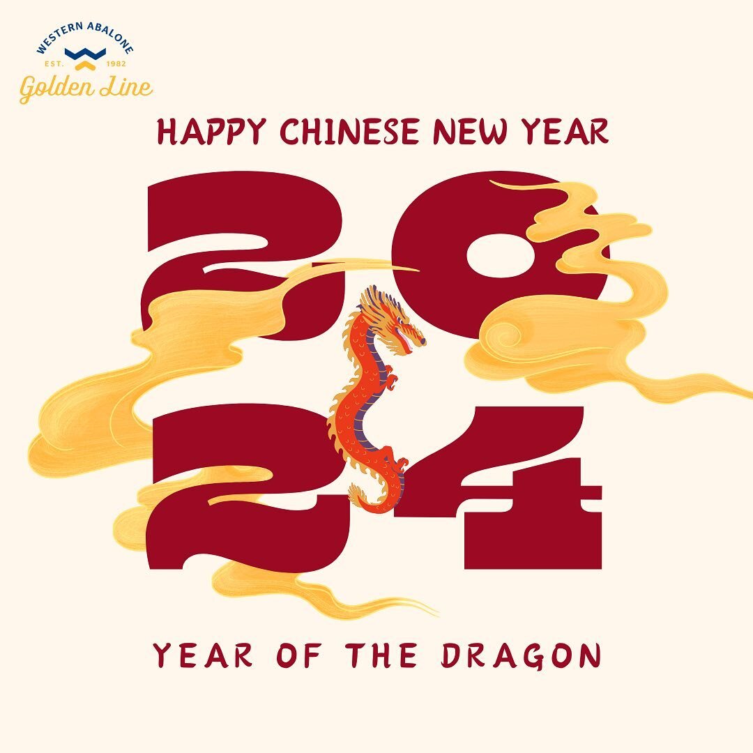 Happy New Year from all at Western Abalone! May the year of the Dragon bring you good fortune and prosperity 🐉 

#lunaryear #yearofthedragon2024 #westernabalone #fortune #prosperity