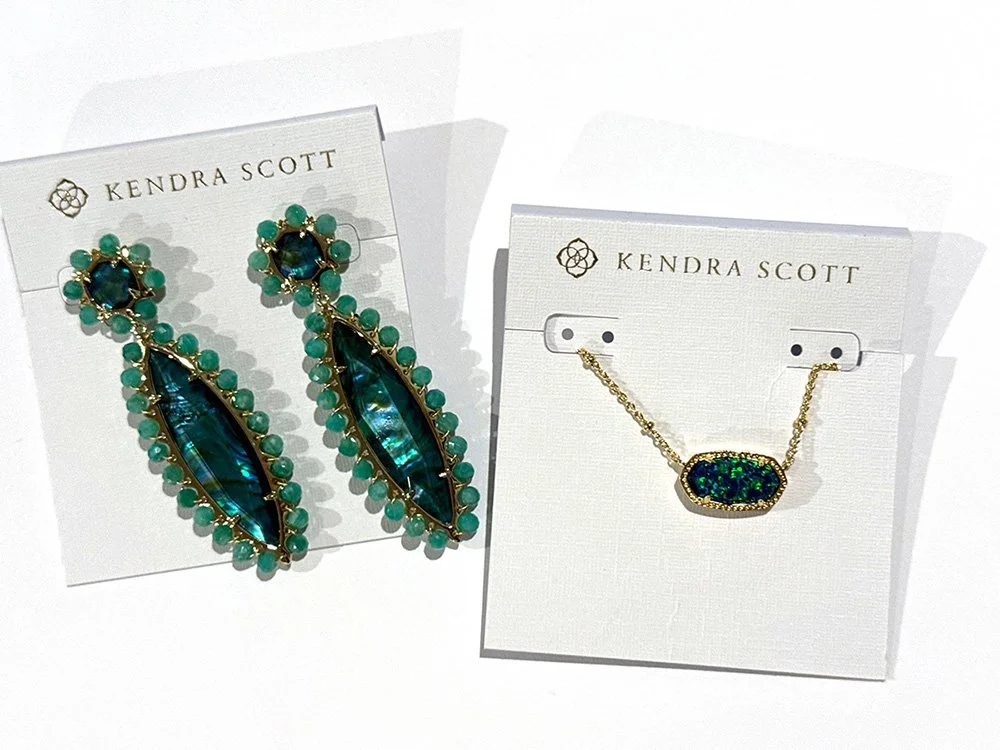 Kendra Scott Jewelry - Item Number: 11. Category: Jewelry. Retail Value: $300