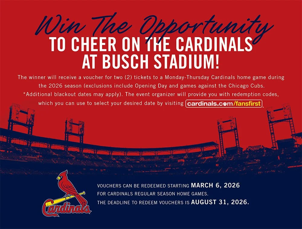 Cardinals Tickets. Item Number: 3. Category: Sports. Retail Value: $150