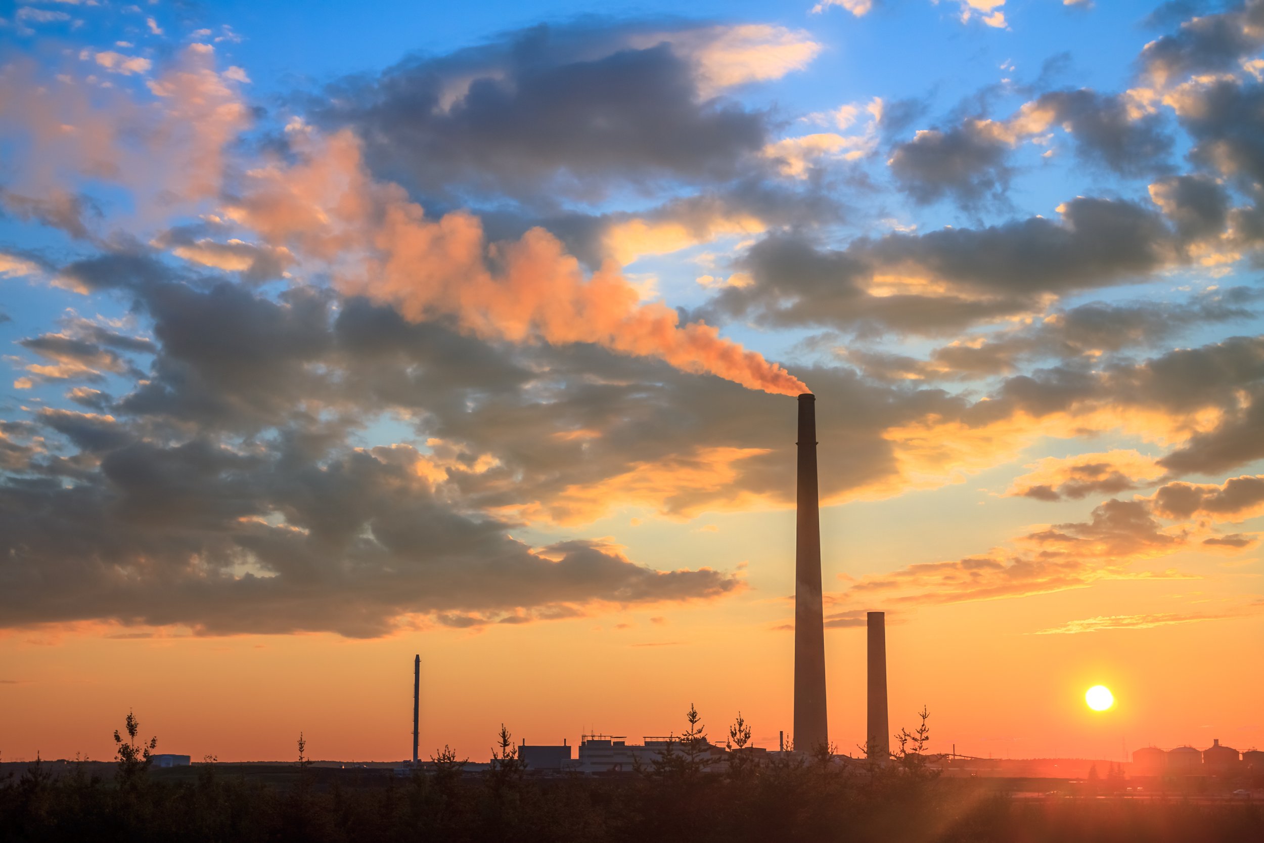 Fossil fuel industrial heat emissions illustrating the urgency of cleaner, more reliable energy alternatives