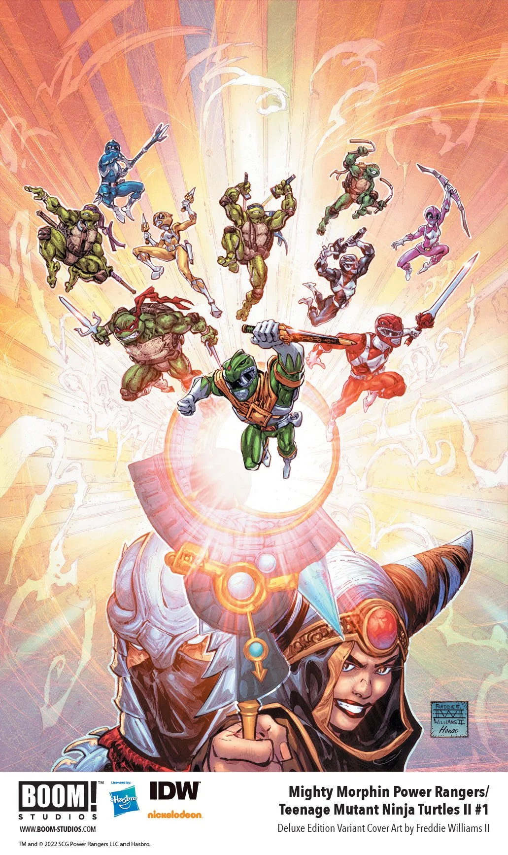 Teenage Mutant Ninja Turtles and Mighty Morphin Power Rangers Reunite ...