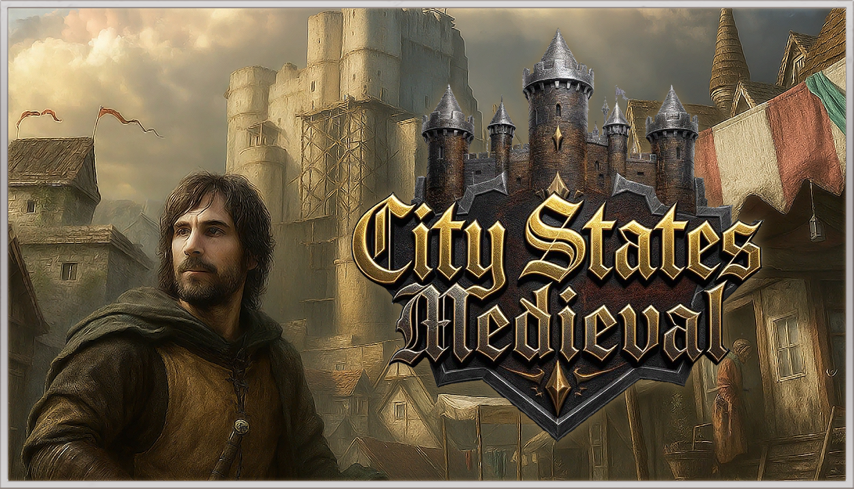 Survive between empires: City States: Medieval hits 1.0