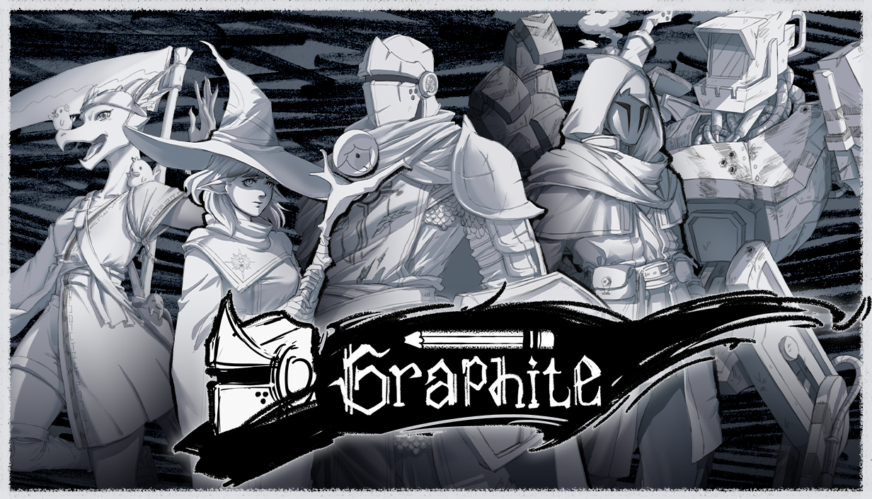 The Pen Has a Date: Graphite, the Roguelike RPG Born from a Kid's Notebook, Launches July 27