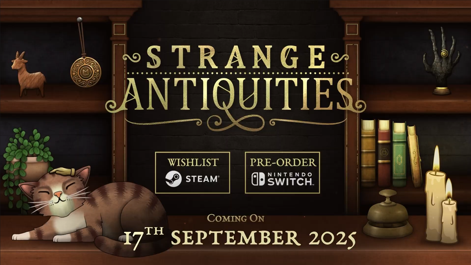 Two Days until Strange Antiquities launches - save the date - 17th of September!