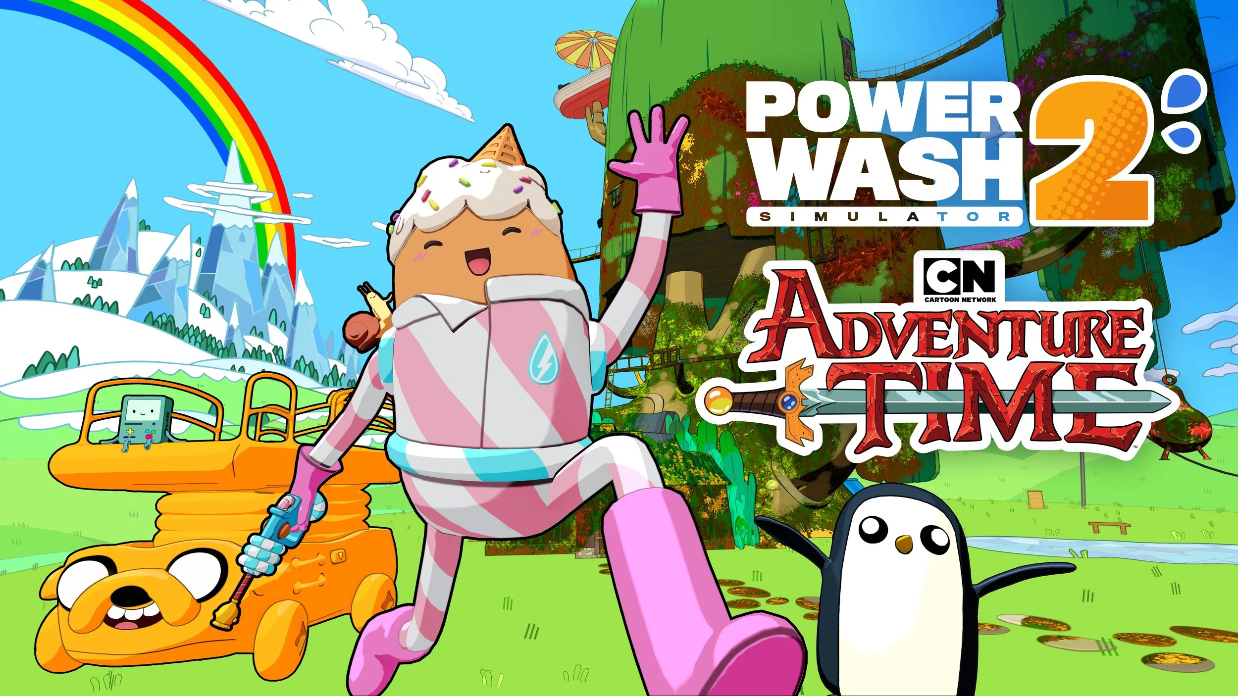 PowerWash Simulator 2 Adventure Time DLC Now Available