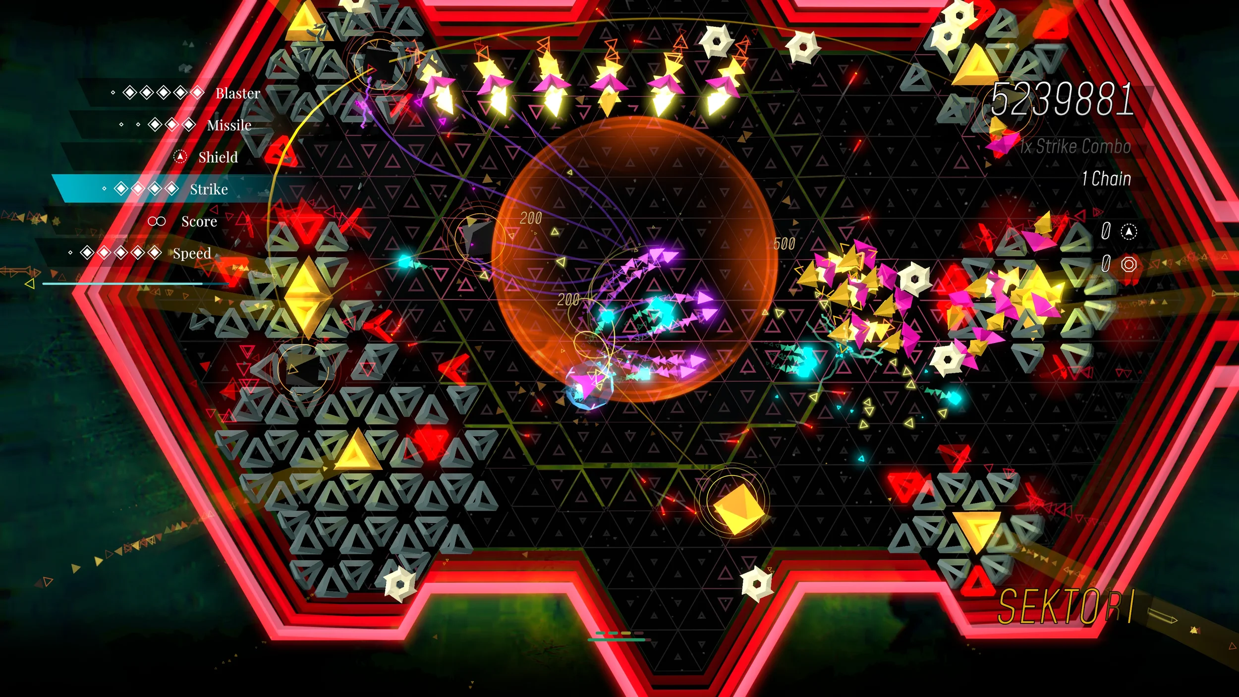 Sektori screenshot featuring gameplay