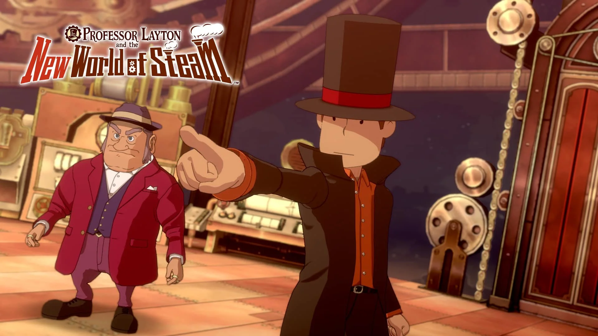 Professor Layton and the New World of Steam Launches This Year