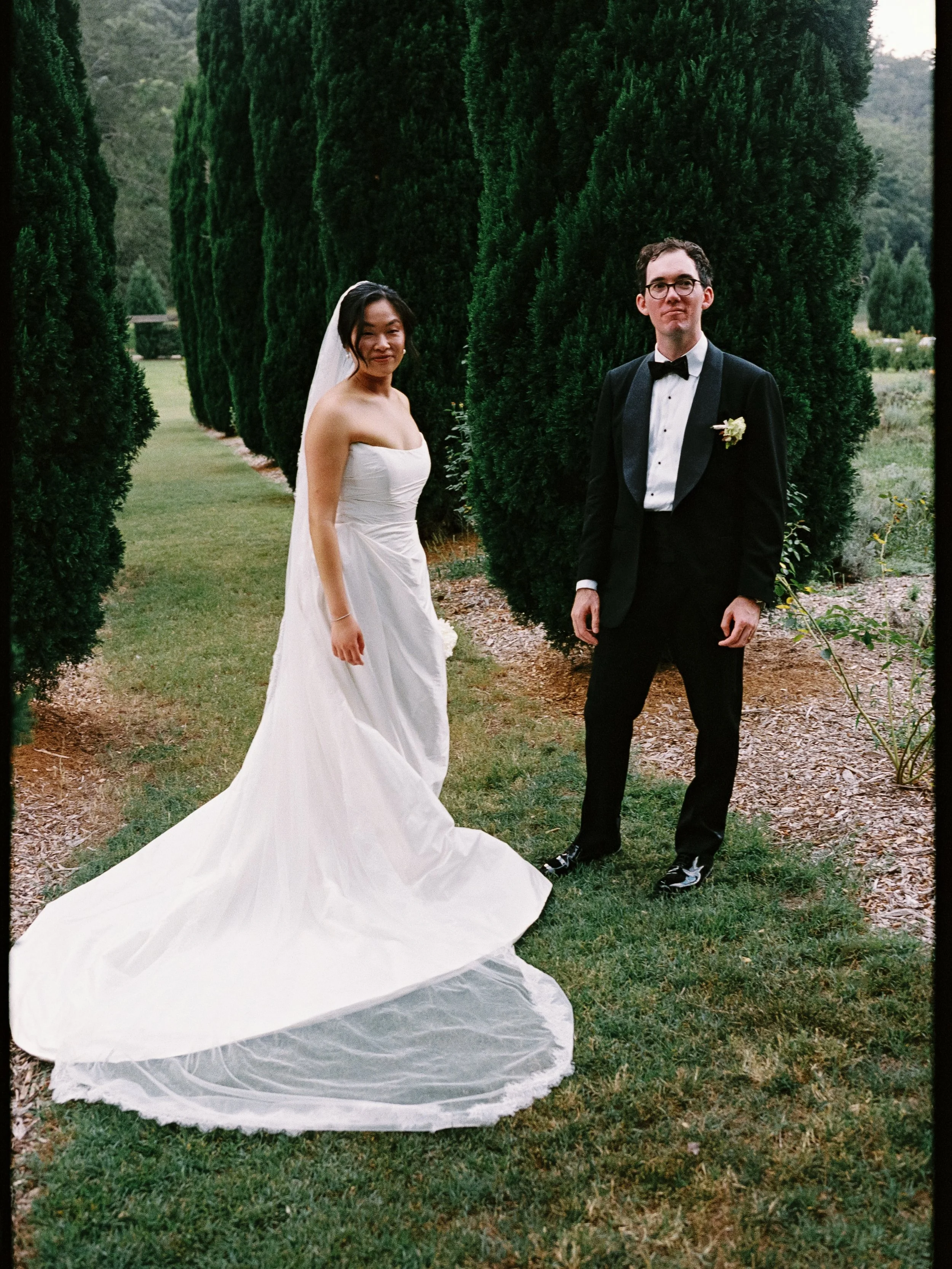 Our L&amp;M on film, by @seraluna.co 🖤

On the morning of Luke &amp; Miquela&rsquo;s wedding, with storms forecast by dinner, we made the call to move to Plan B. By the time guests arrived, it felt completely as it was always meant to be.

A good co
