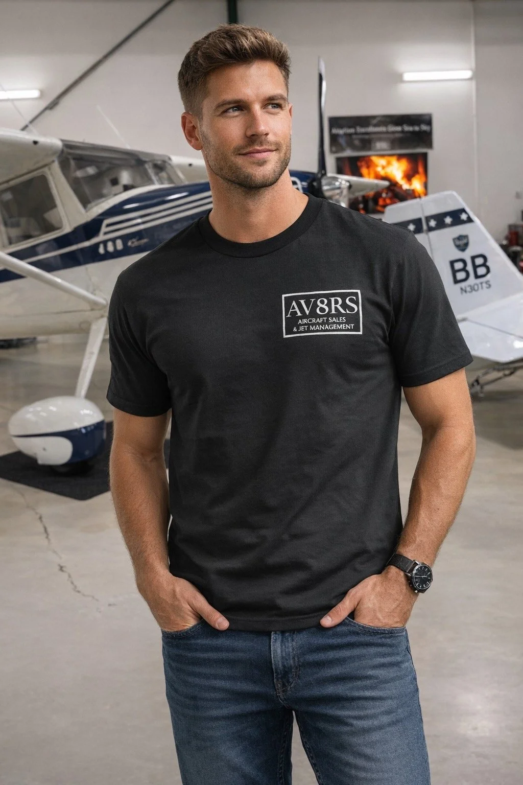 AV8RS Aviation Enthusiast T-Shirt