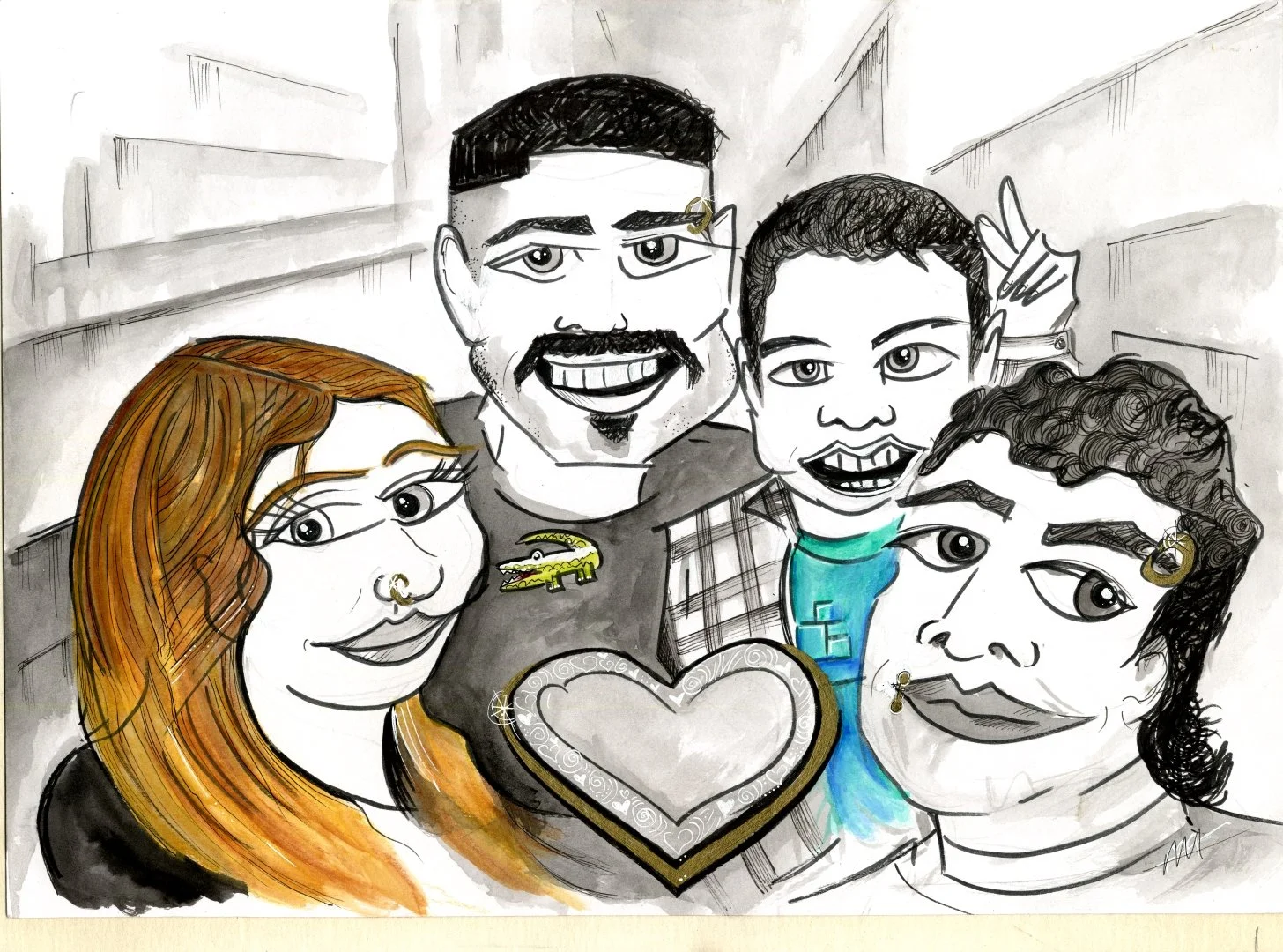 Caricature Commission 2  