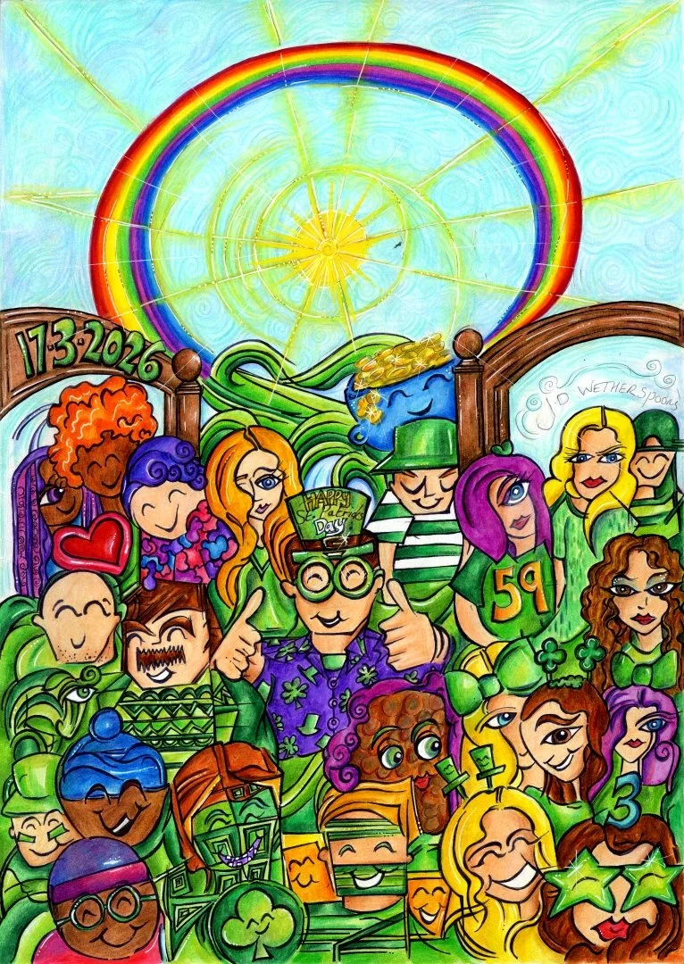 St Patricks Day at Benjamin Satcwell