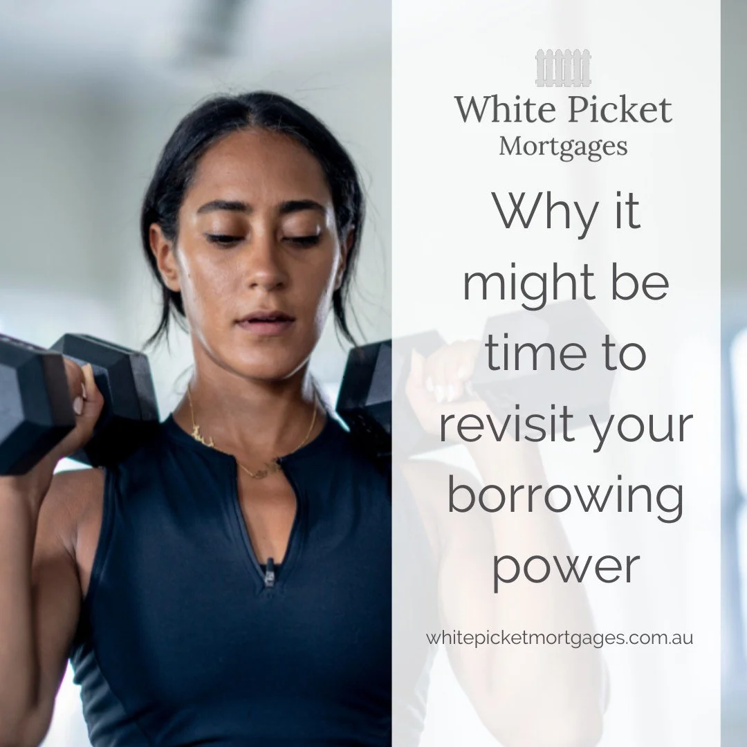 💪 Why it might be time to revisit your borrowing power💪⁣
⁣
A lot has happened since you might've last checked how much you could borrow, including:⁣
⁣
✅ Interest rates have fallen⁣
✅ Stage 3 tax cuts have kicked in⁣
✅ Wages are up (have you got a p