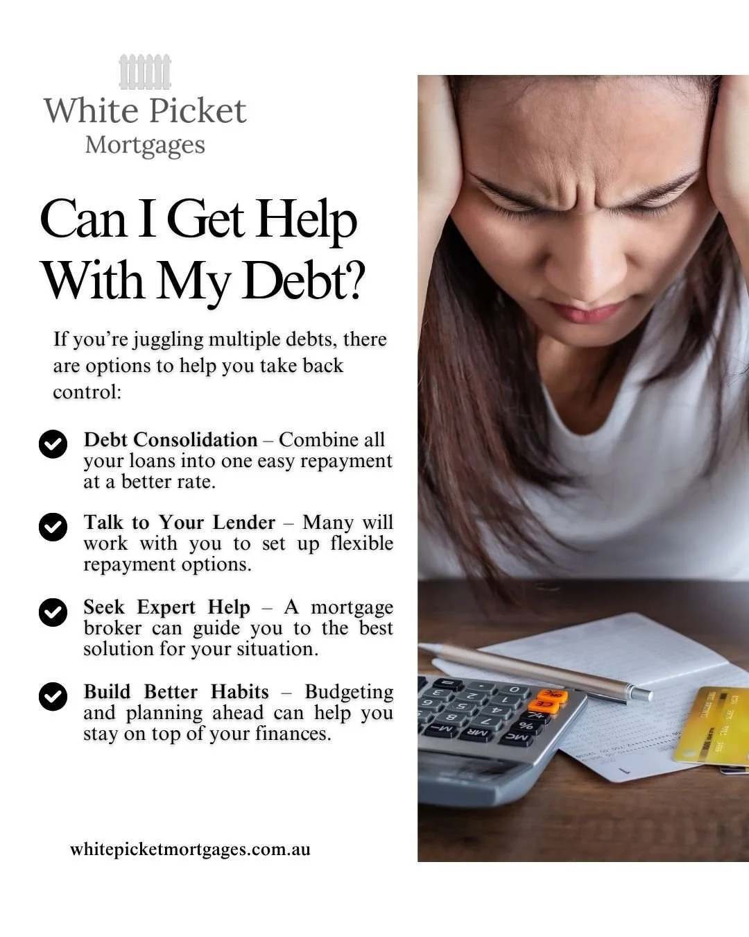 If you&rsquo;re struggling to make ends meet or simply want to get your finances under control, there are practical steps you can take to ease the pressure.

Here are some helpful tips and options to guide you toward a more manageable, stress-free fi