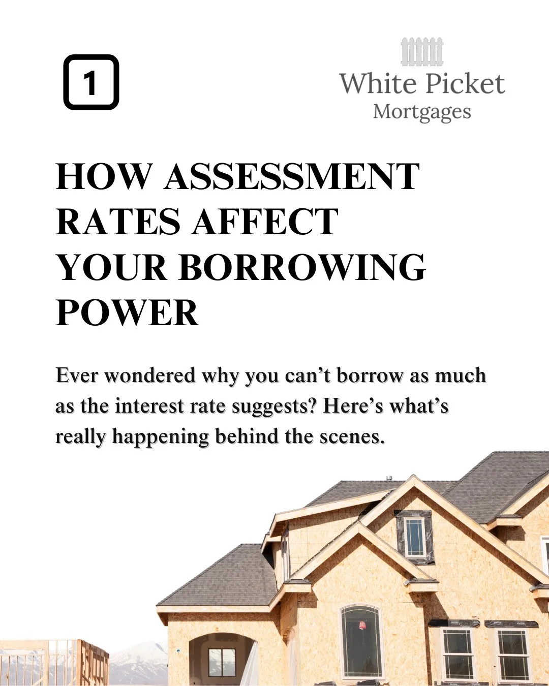 Assessment rates are higher than your actual loan rate, which means lenders test whether you can still afford repayments if interest rates rise. This directly impacts how much you can borrow.

Understanding assessment rates can help you plan smarter 