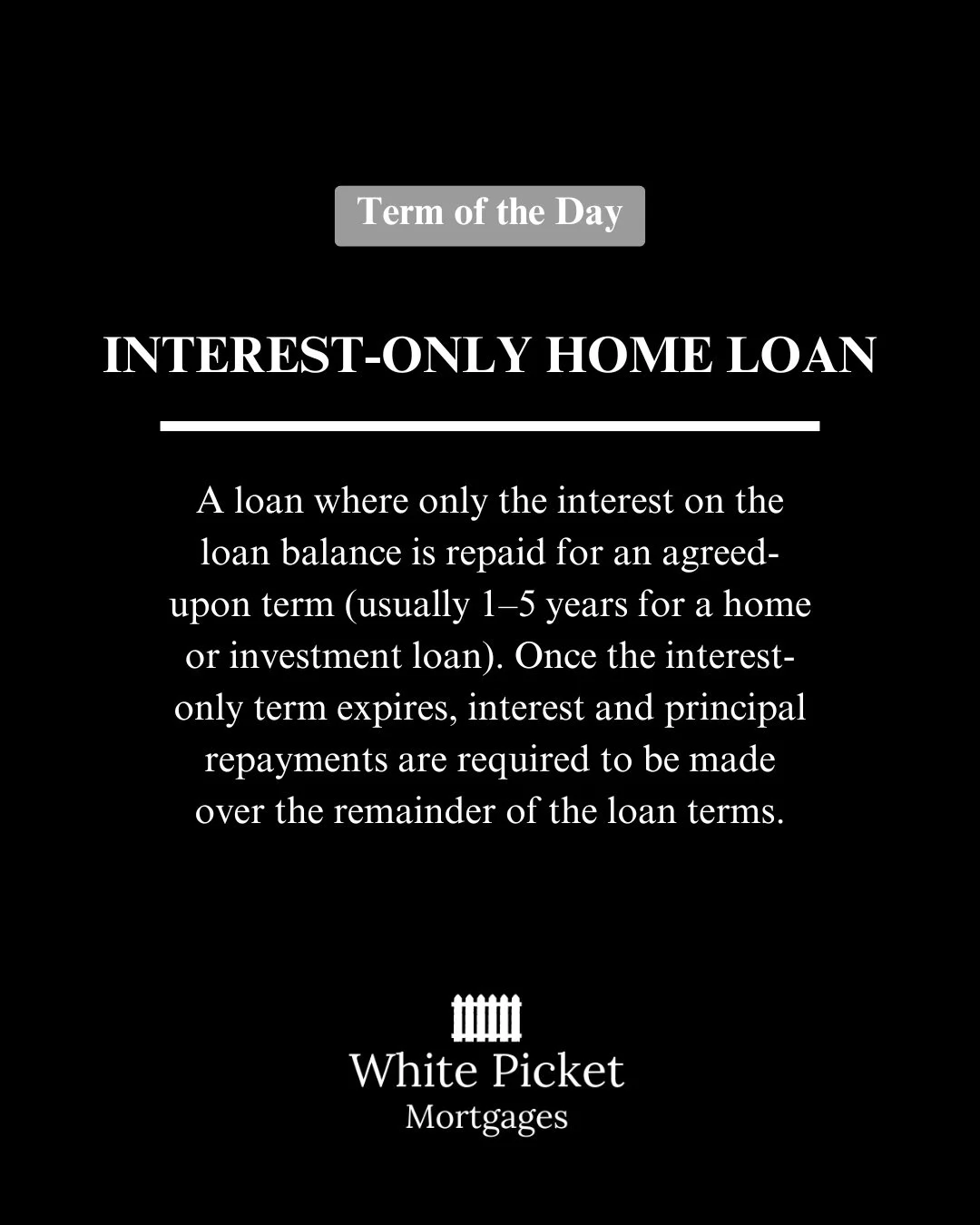 Understanding different loan structures can help you make smarter finance decisions.

An interest-only home loan can reduce repayments in the short term, but it is important to understand how repayments change once the interest only period ends.

To 