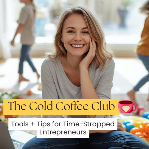 OIivia Radcliffe The Cold Coffee Club Logo