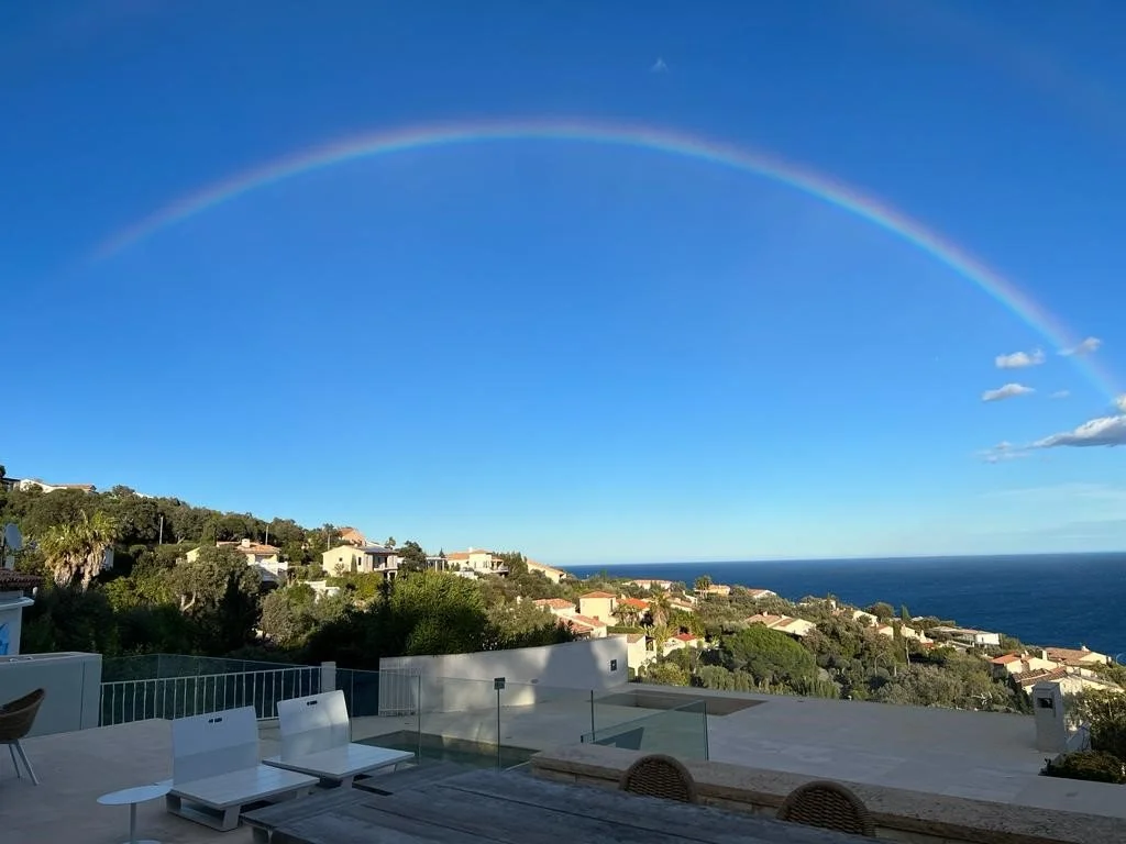 Regenboog in Frankrijk