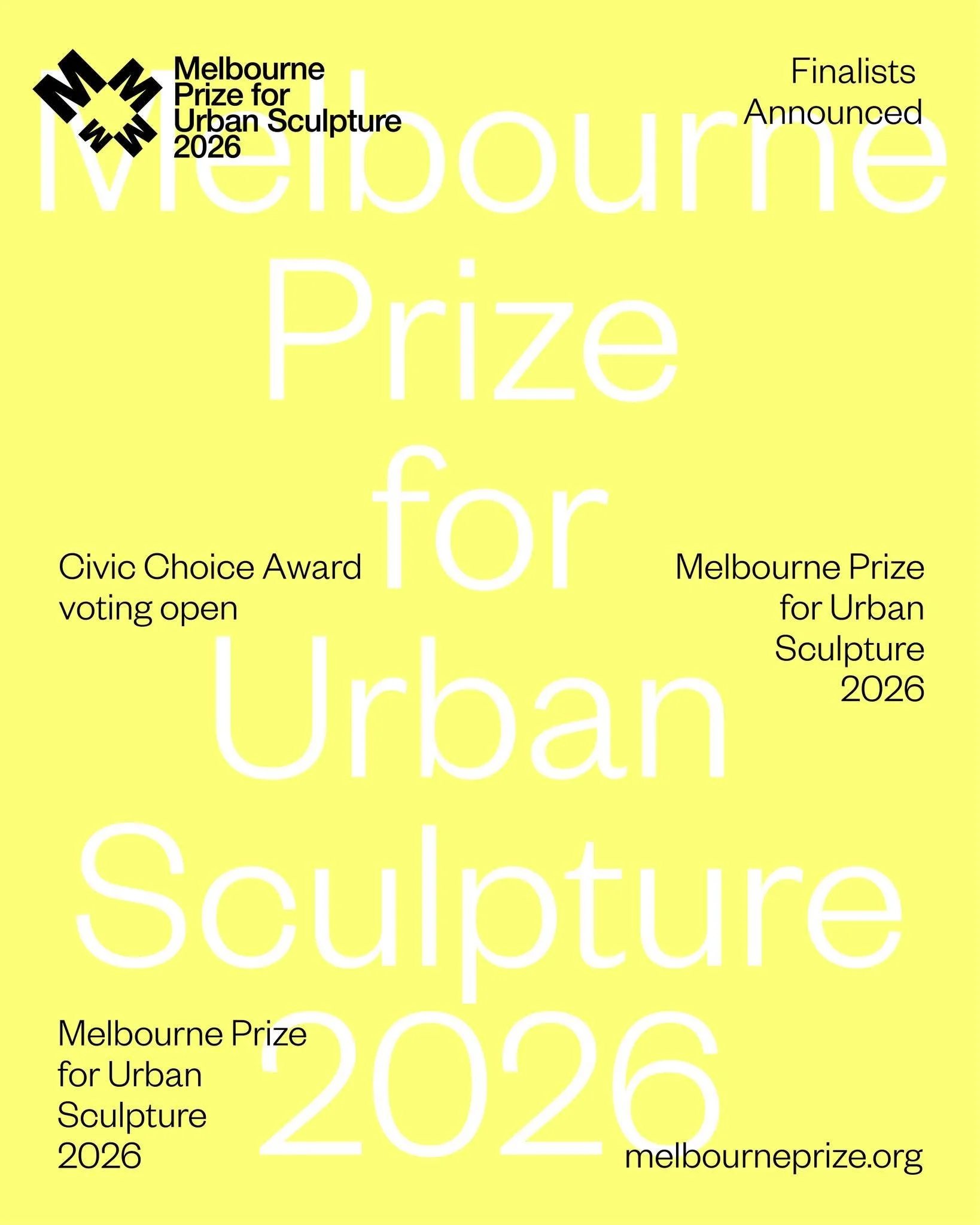 Melbounre Art Prize for Urban Sculpture 2026