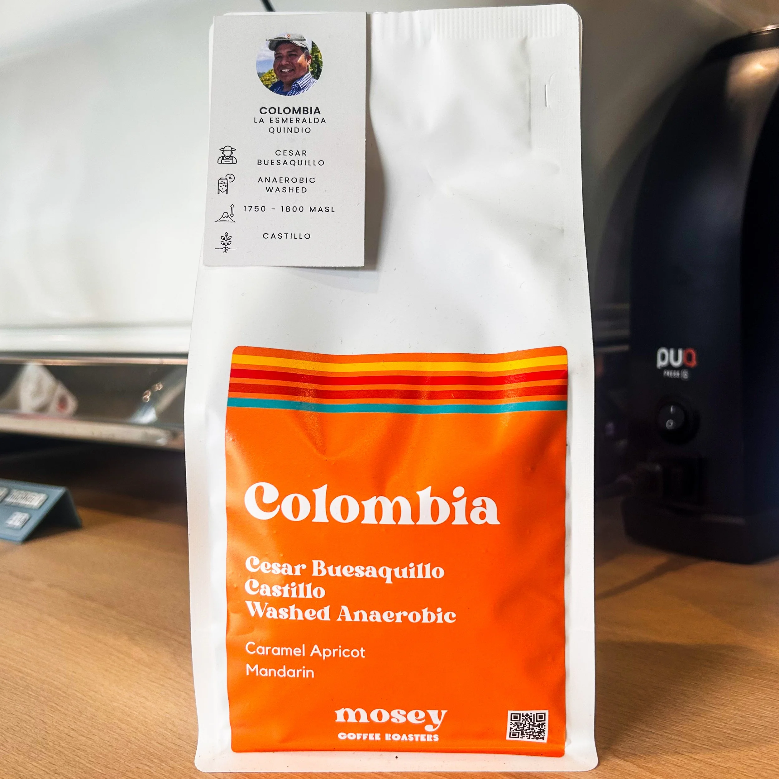 Colombia - La Esmeralda - Cesar Buesaquillo - Anaerobic Washed