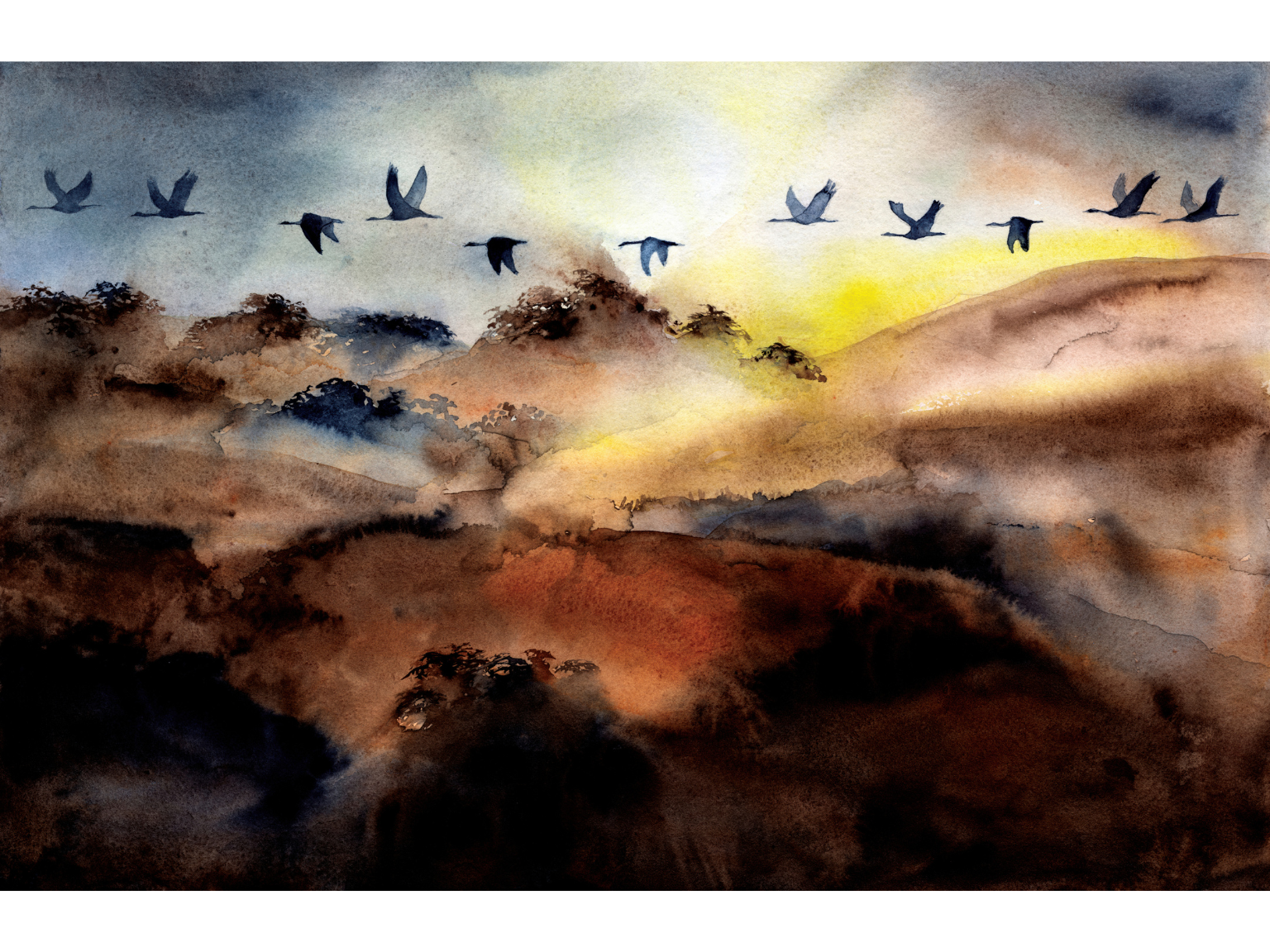 September Sandhill Sunrise