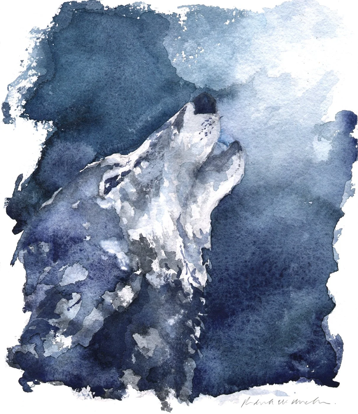 Howl Watercolor