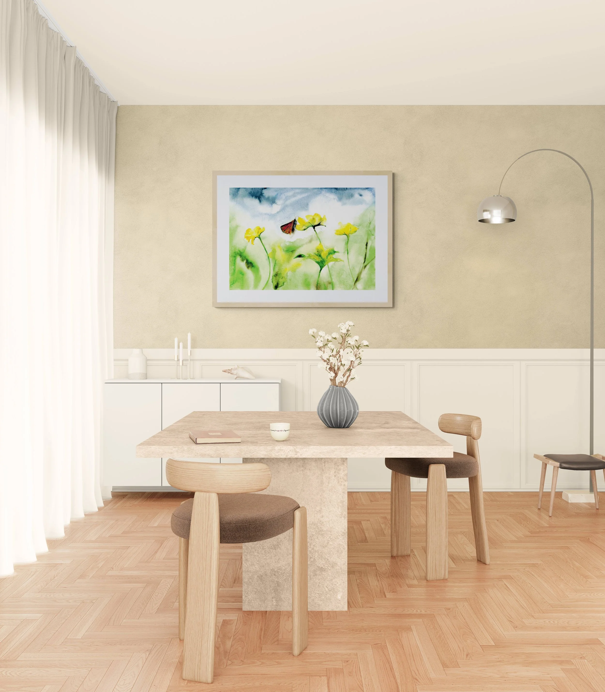Blue Sky Butterfly Dining room.jpg