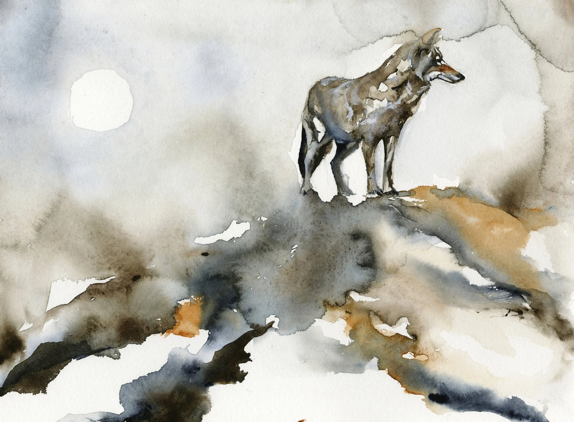 Here Today Gone Tomorrow Watercolor 