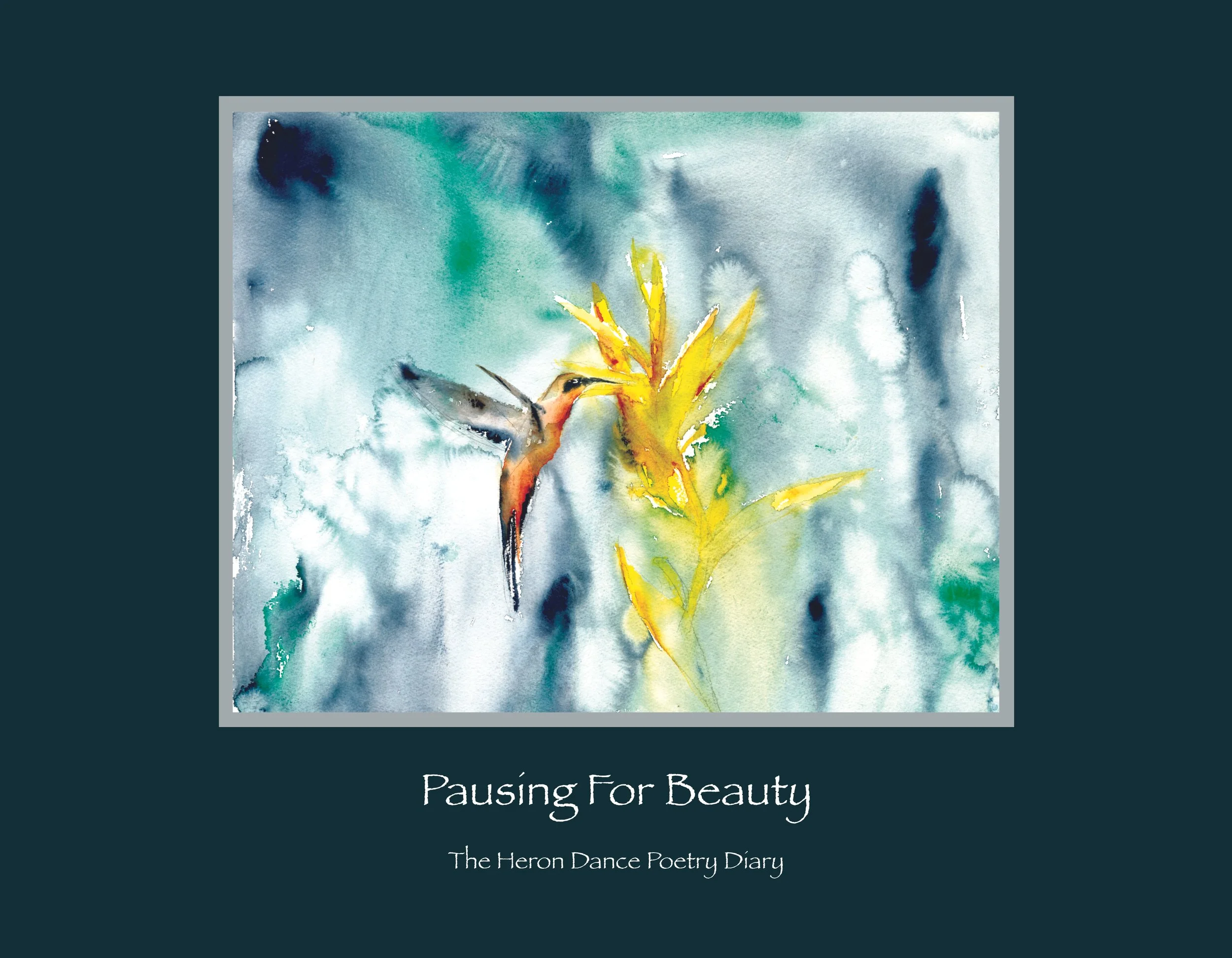 The Heron Dance Pausing For Beauty Poetry Diary (Print Edition)