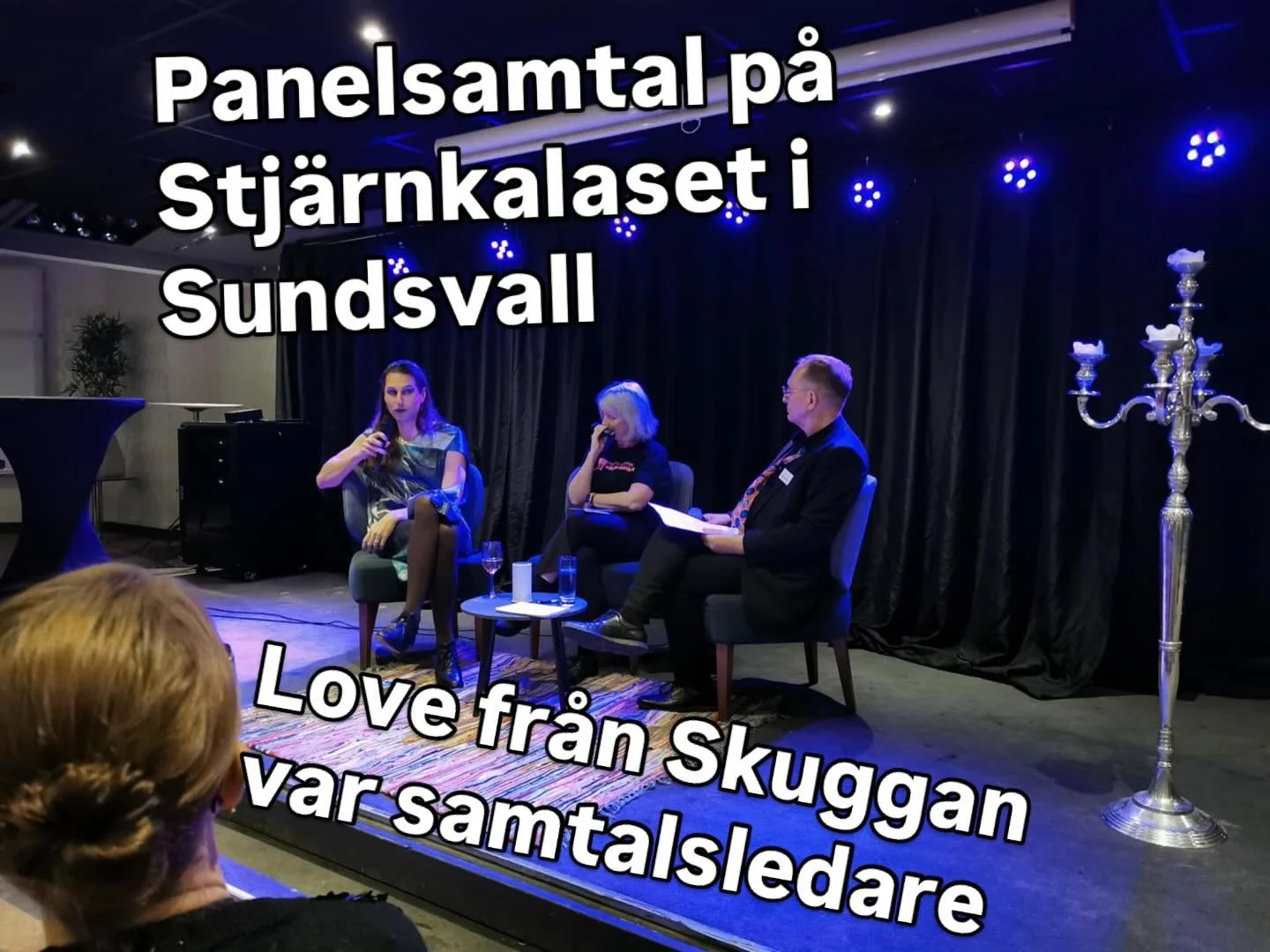 Andra upplagan av panelsamtalet ”Upprörda föräldrar och oroliga arrangörer”. Tack till kloka paneldeltagare och bra frågor från publiken.  Fortsätt boka modig scenkonst! Och visst har ni en handlingspl