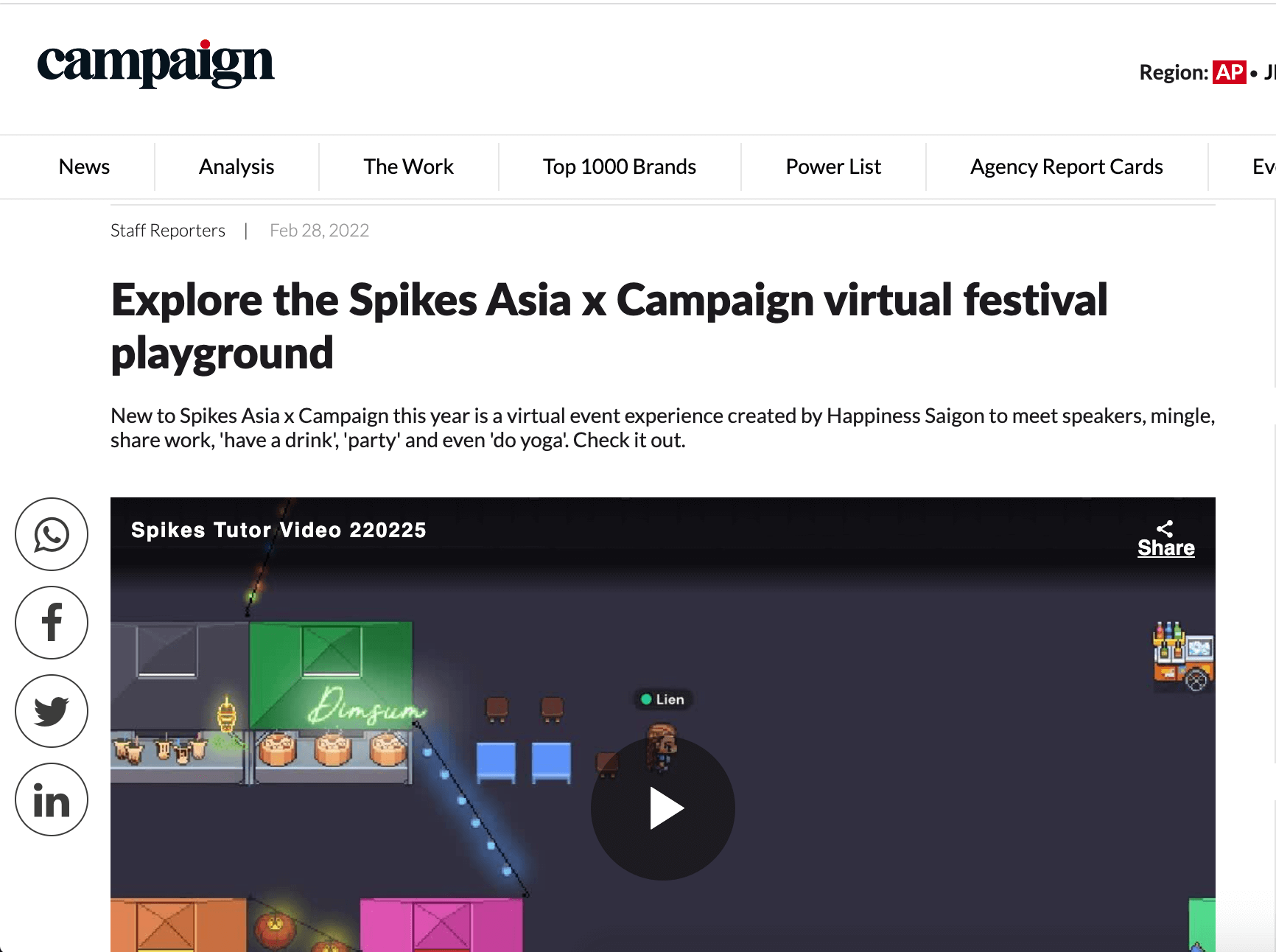 Spikes Asia Metaverse Campaign.png
