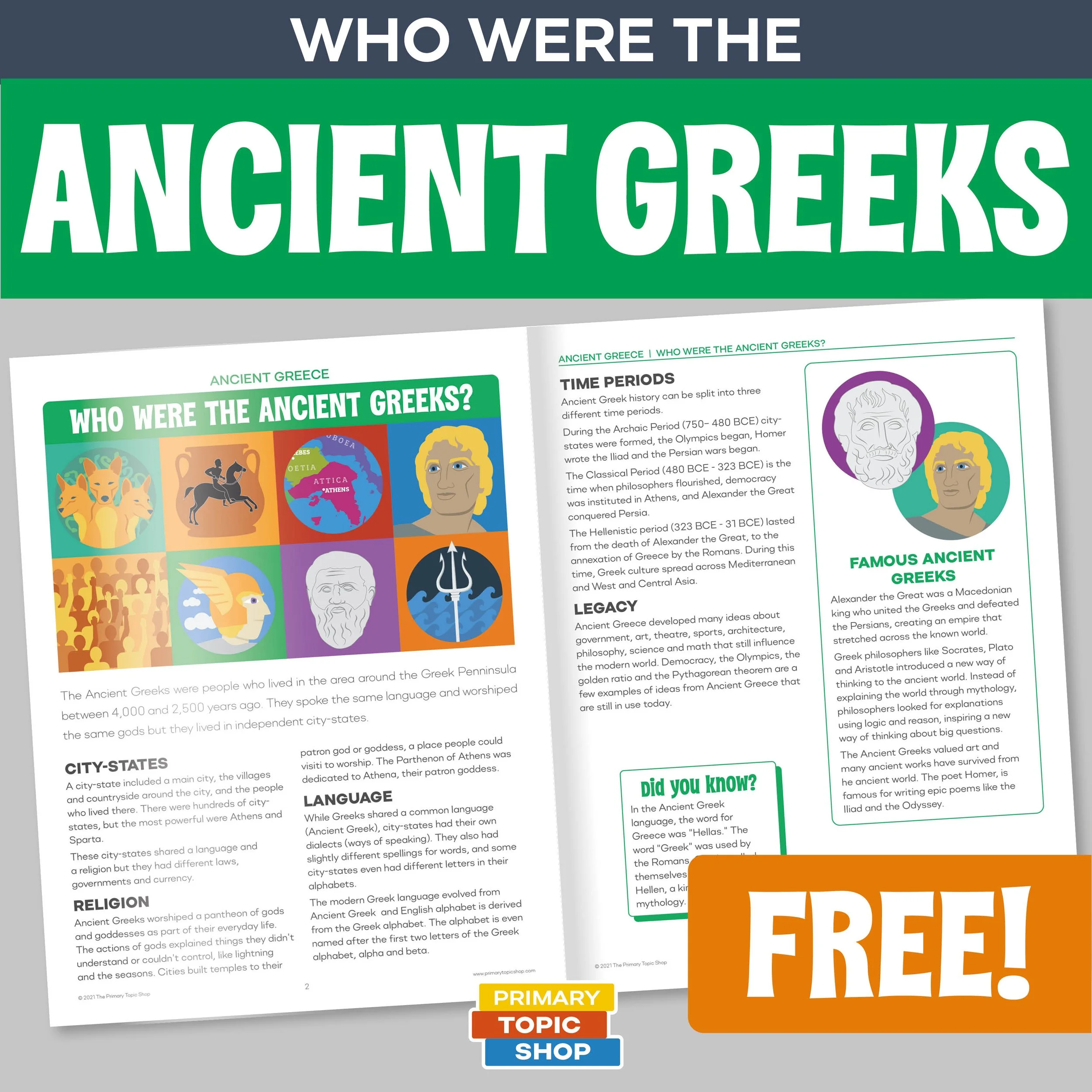 Ancient Greek Mythological Beasts — Primary Topic Shop
