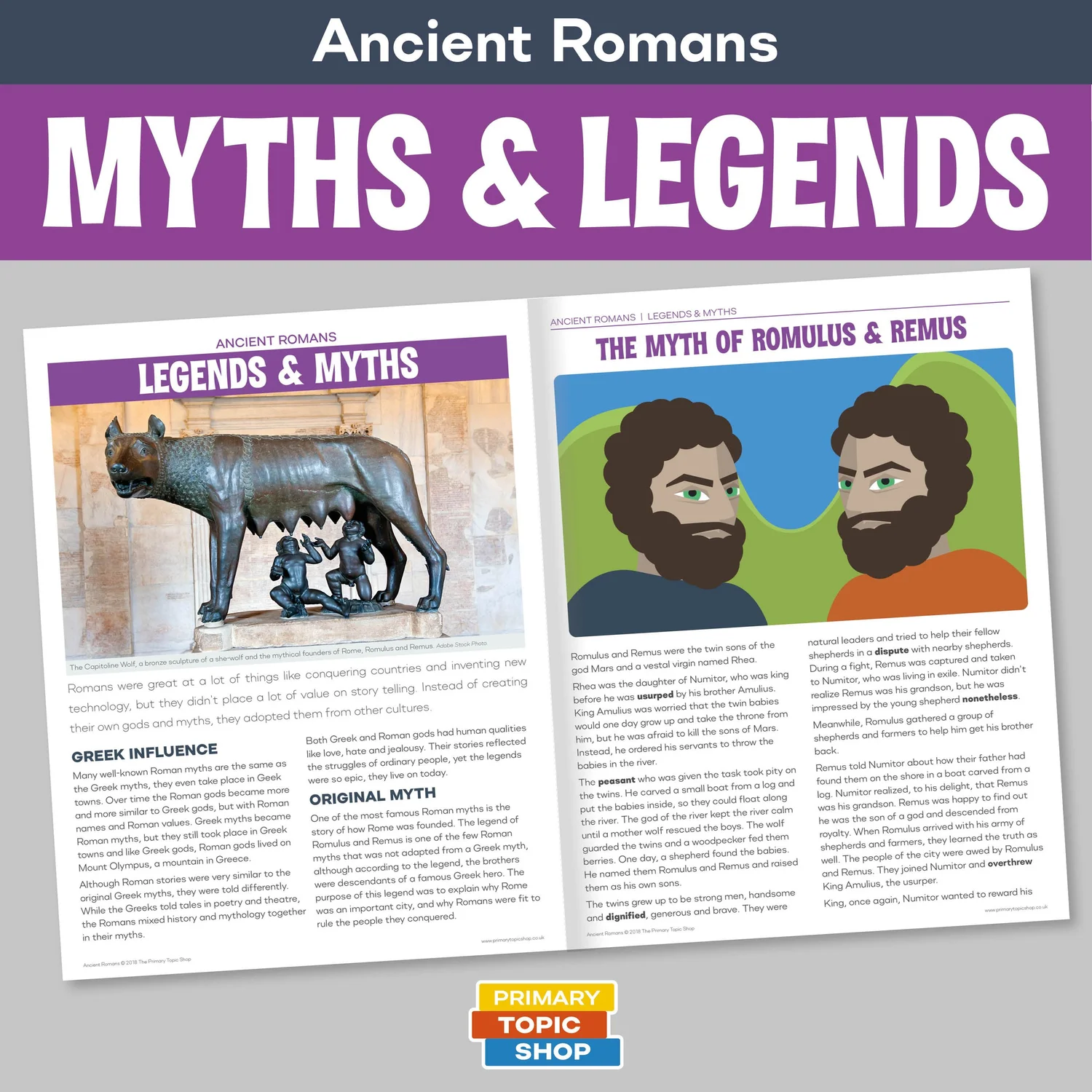 Daily Life in Ancient Rome — Primary Topic Shop