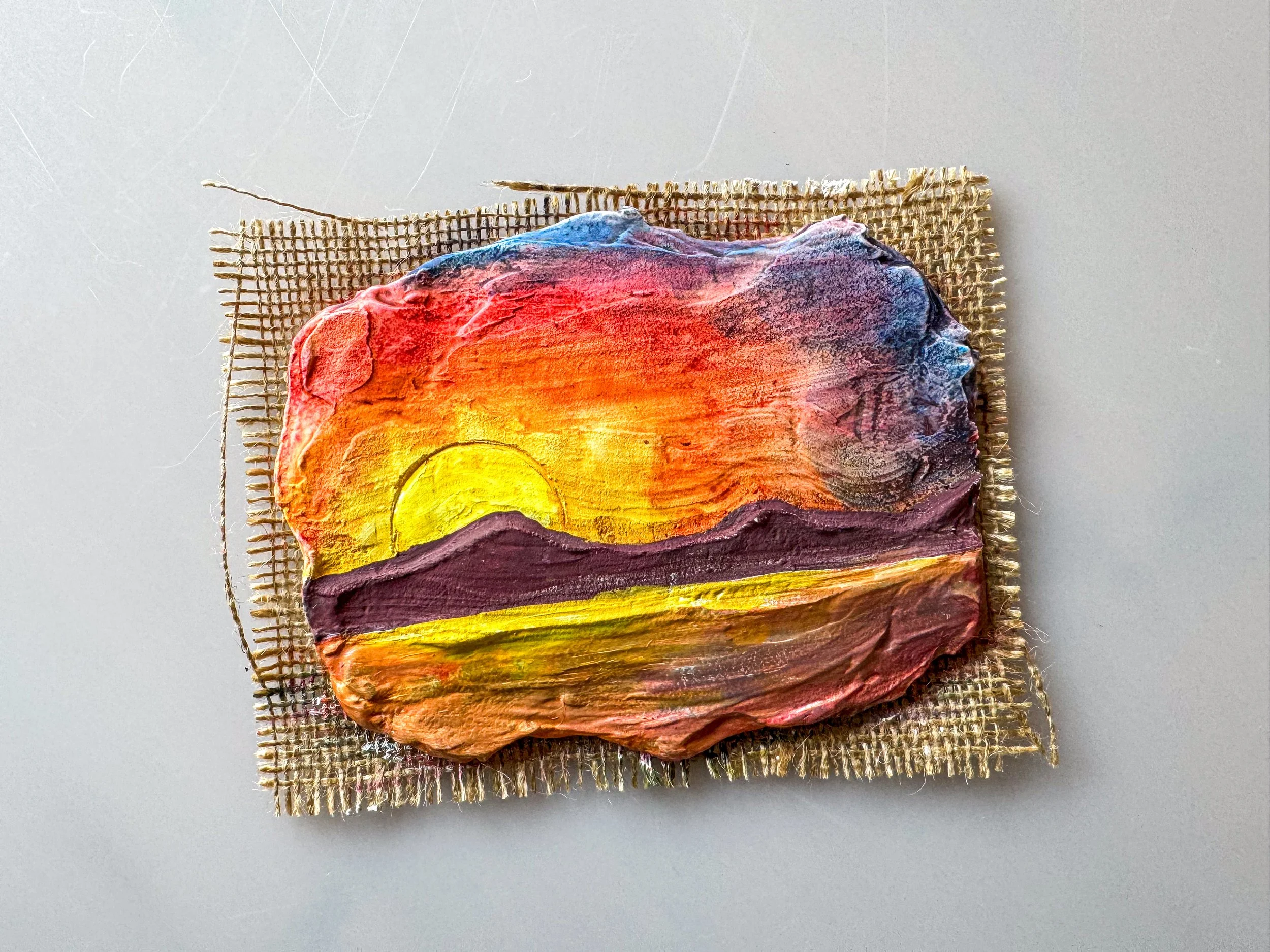 How to make a Fresco with Plaster of Paris