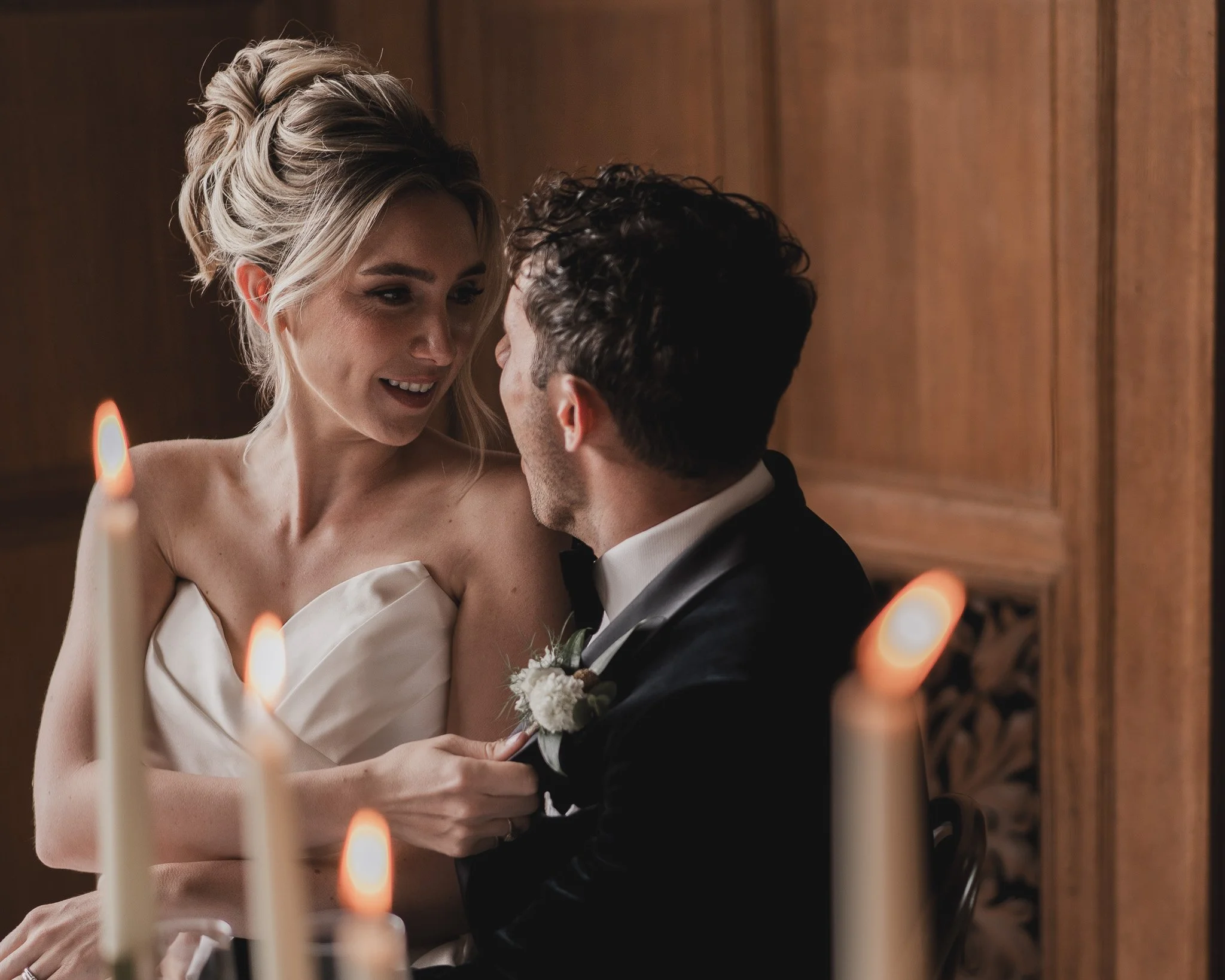 A shot from a wedding at Balcombe Place in Sussex, captured by wedding videographer Luke Batchelor Productions.