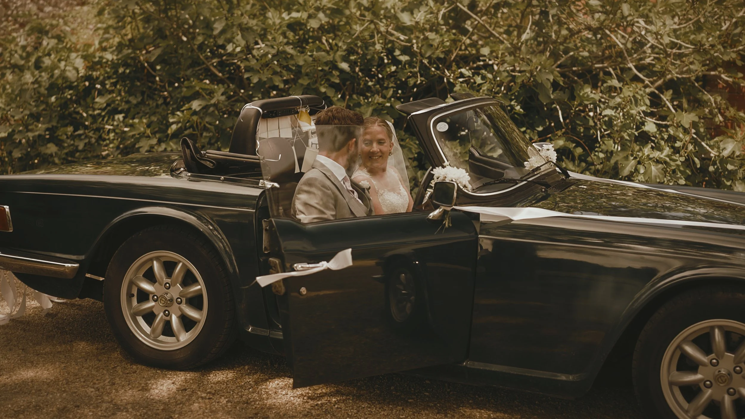 An image of a wedding in Norfolk, captured by wedding videographer Luke Batchelor Productions.