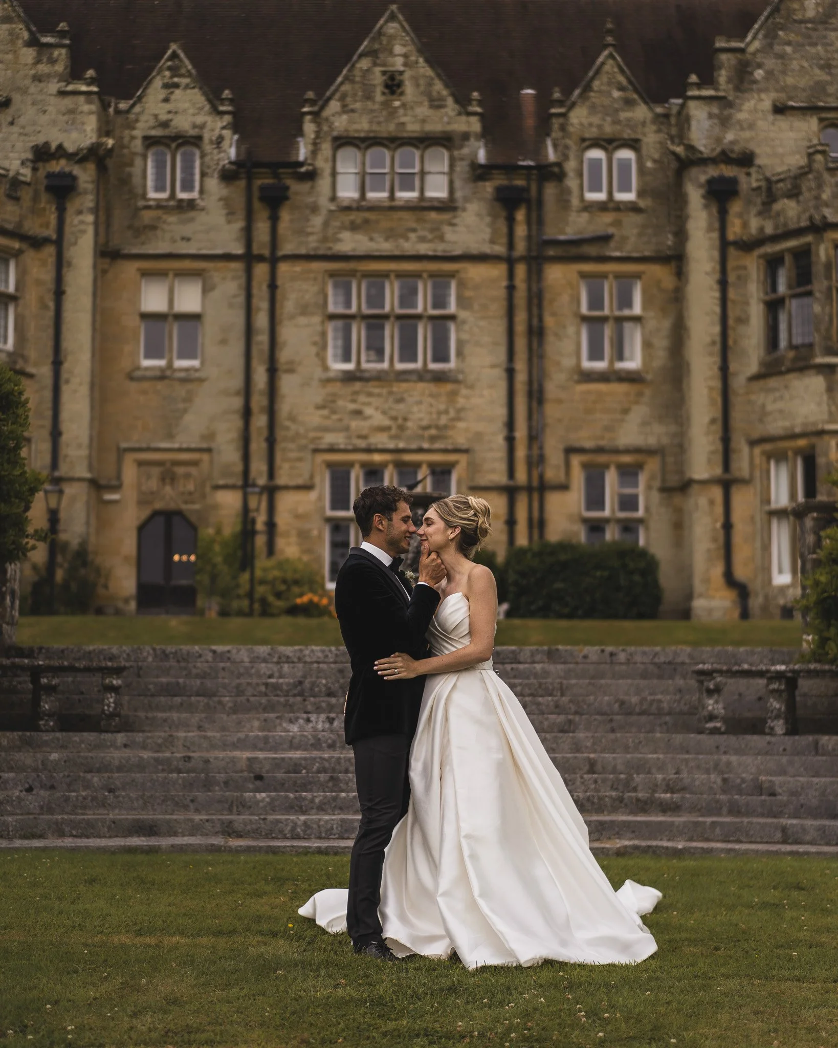 A shot from a wedding at Balcombe Place in Sussex, captured by wedding videographer Luke Batchelor Productions.
