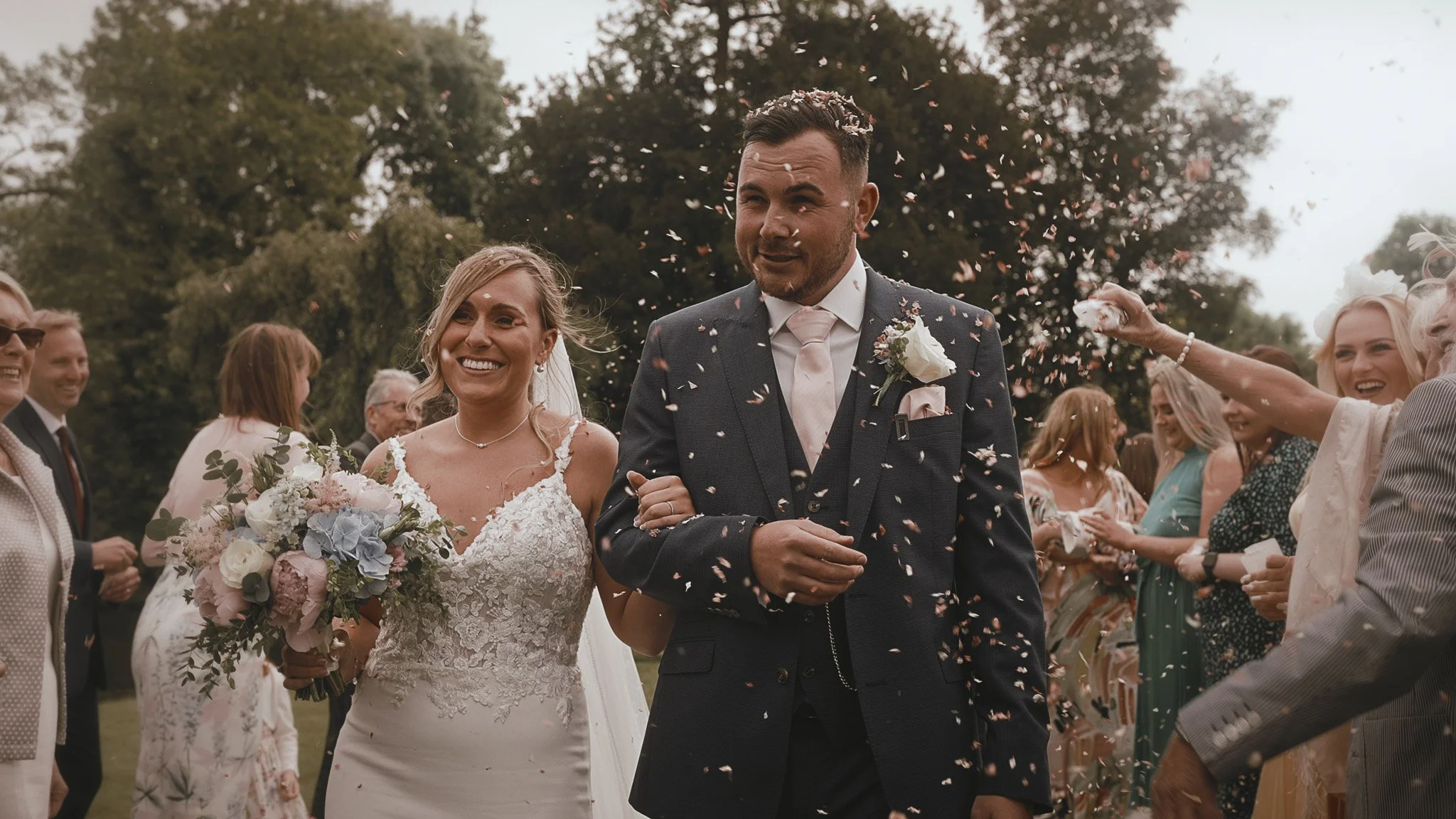 An editorial and cinematic Preston Court wedding, captured by Kent wedding videographer Luke Batchelor Productions