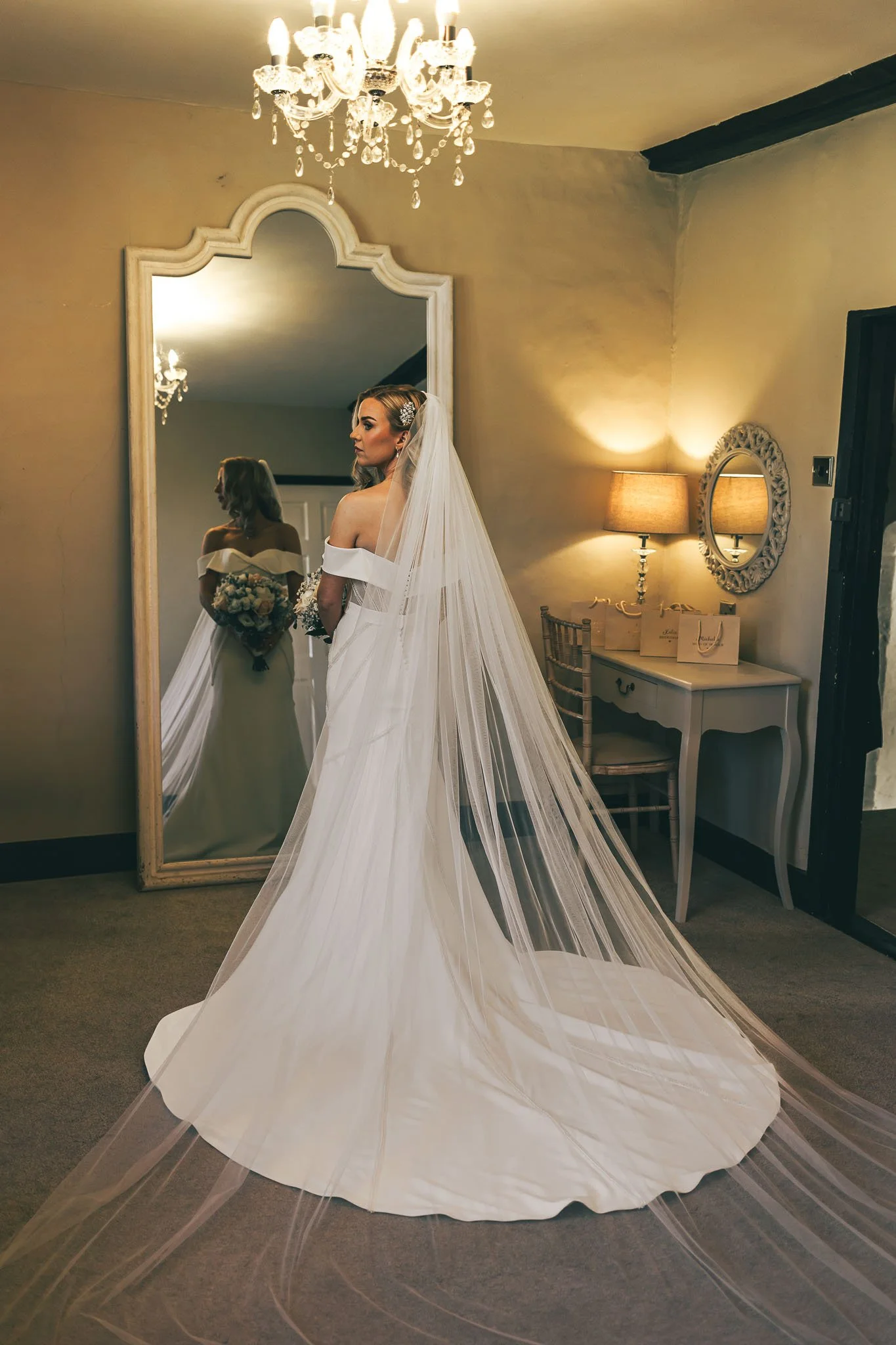 An image from a luxury UK wedding, captured by a wedding photography and videography team from Luke Batchelor Productions.