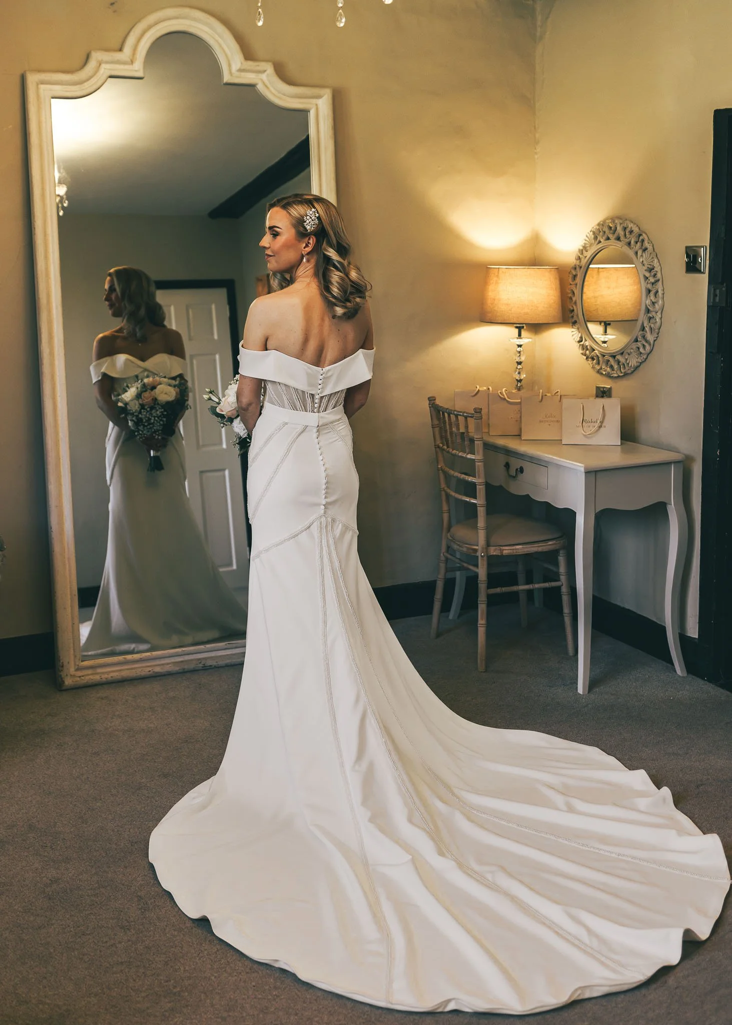 An image from a luxury UK wedding, captured by a wedding photography and videography team from Luke Batchelor Productions.