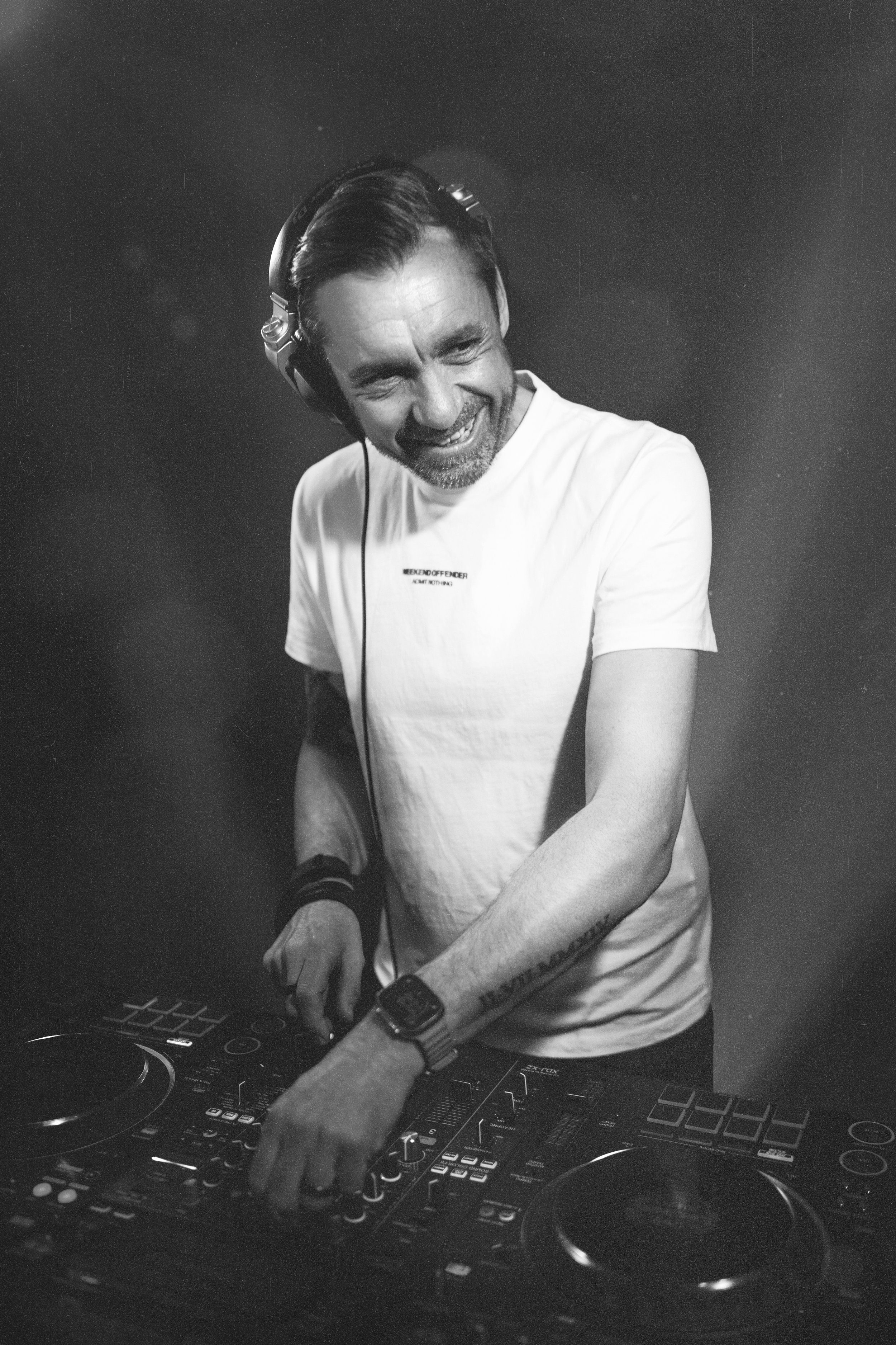 Personal branding photography for a House DJ in Kent, shot by Luke Batchelor.