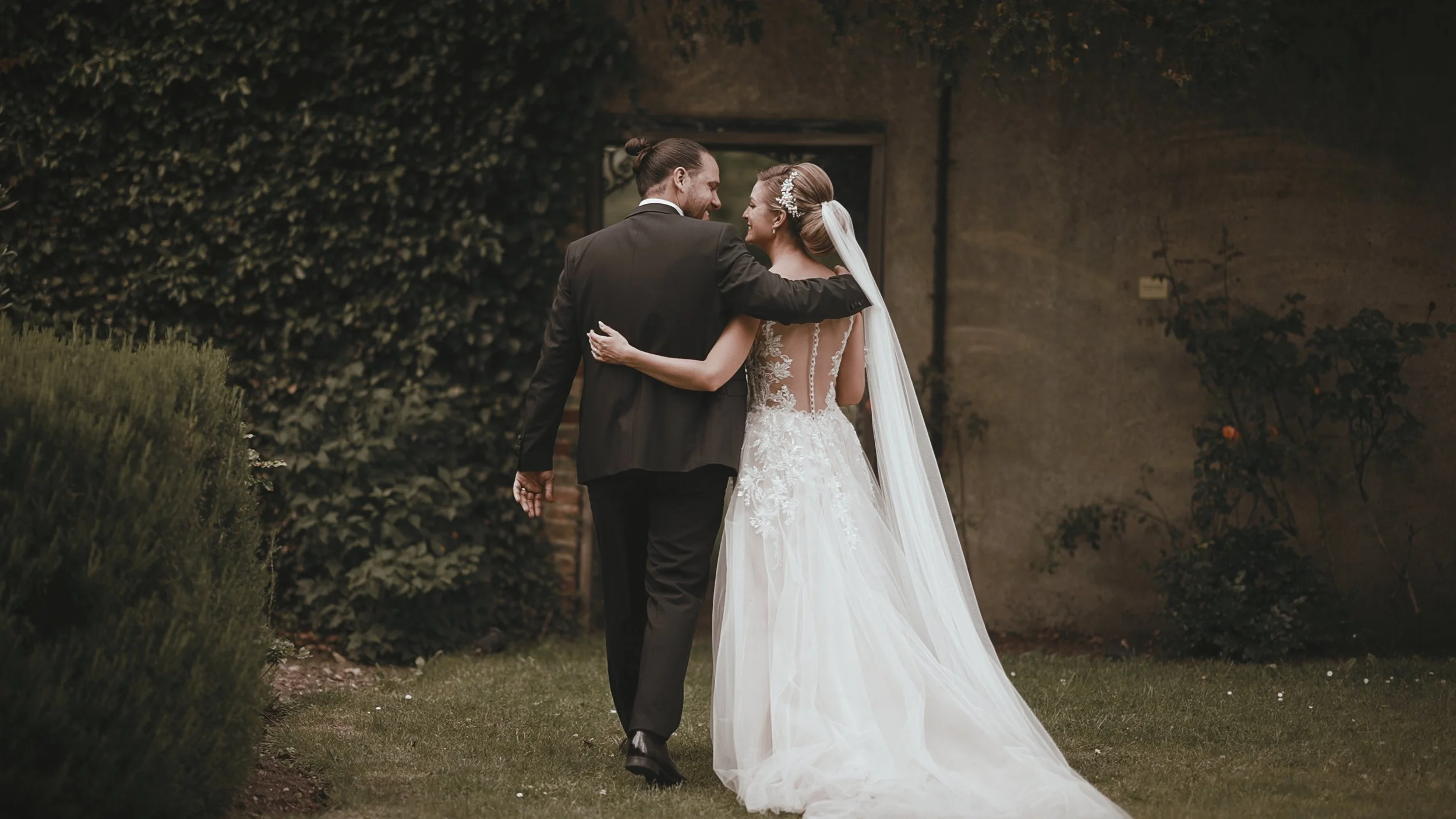 An editorial wedding videography shot, created by UK & Destination wedding videographer Luke Batchelor Productions