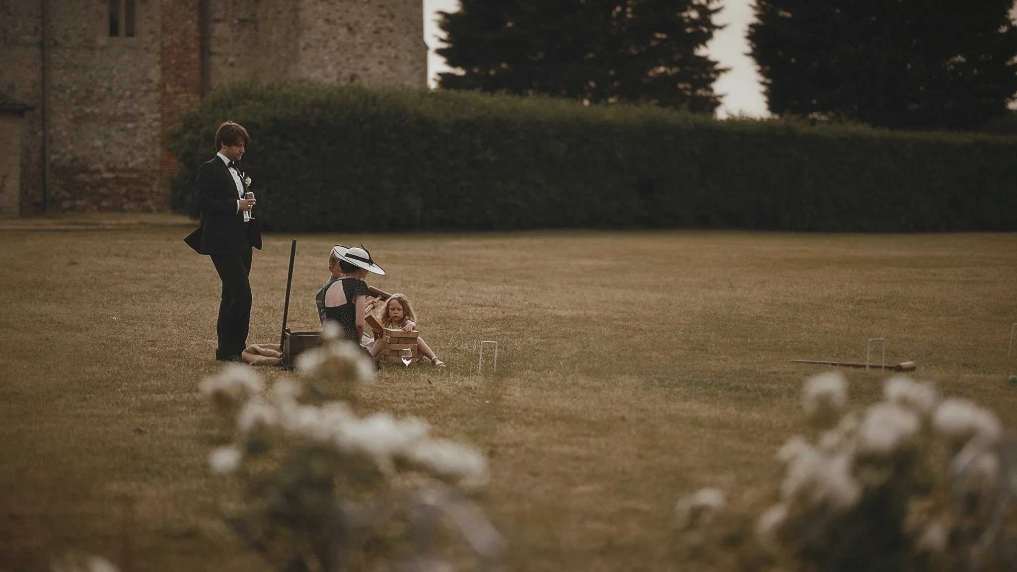 An image of a wedding in Norfolk, captured by wedding videographer Luke Batchelor Productions.