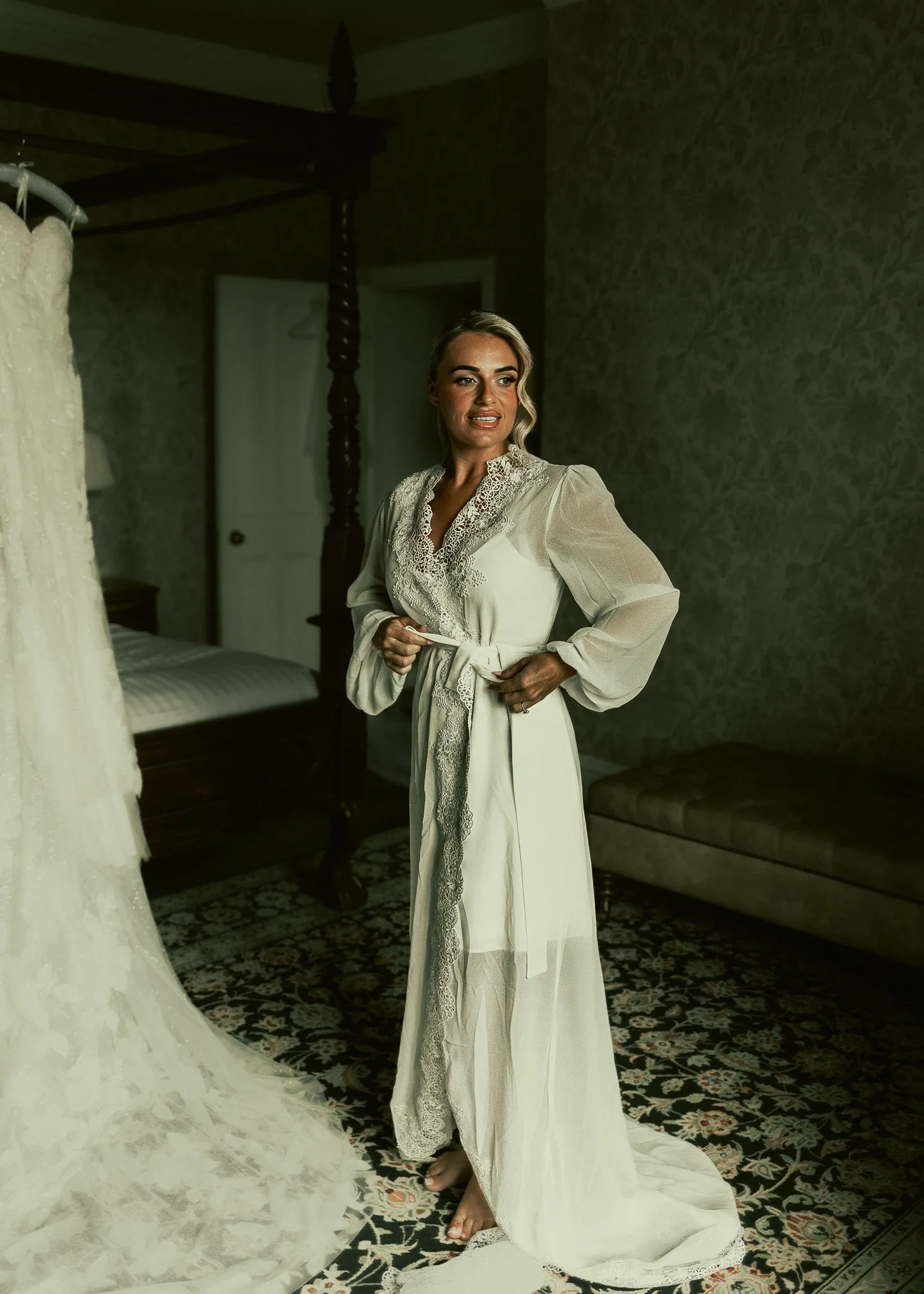 A luxury Eastwell Manor wedding, filmed and photographed by Kent wedding videographer Luke Batchelor Productions.
