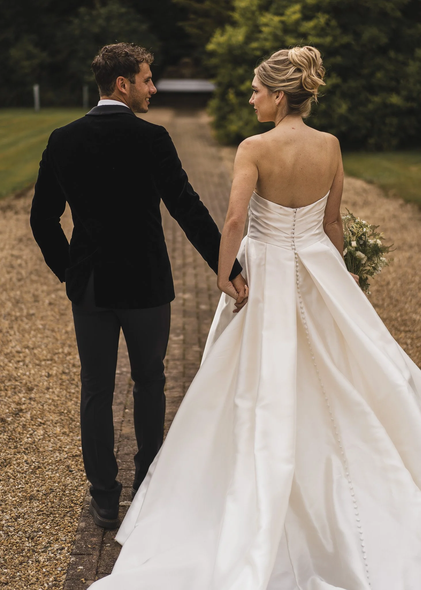 A shot from a wedding at Balcombe Place in Sussex, captured by wedding videographer Luke Batchelor Productions.