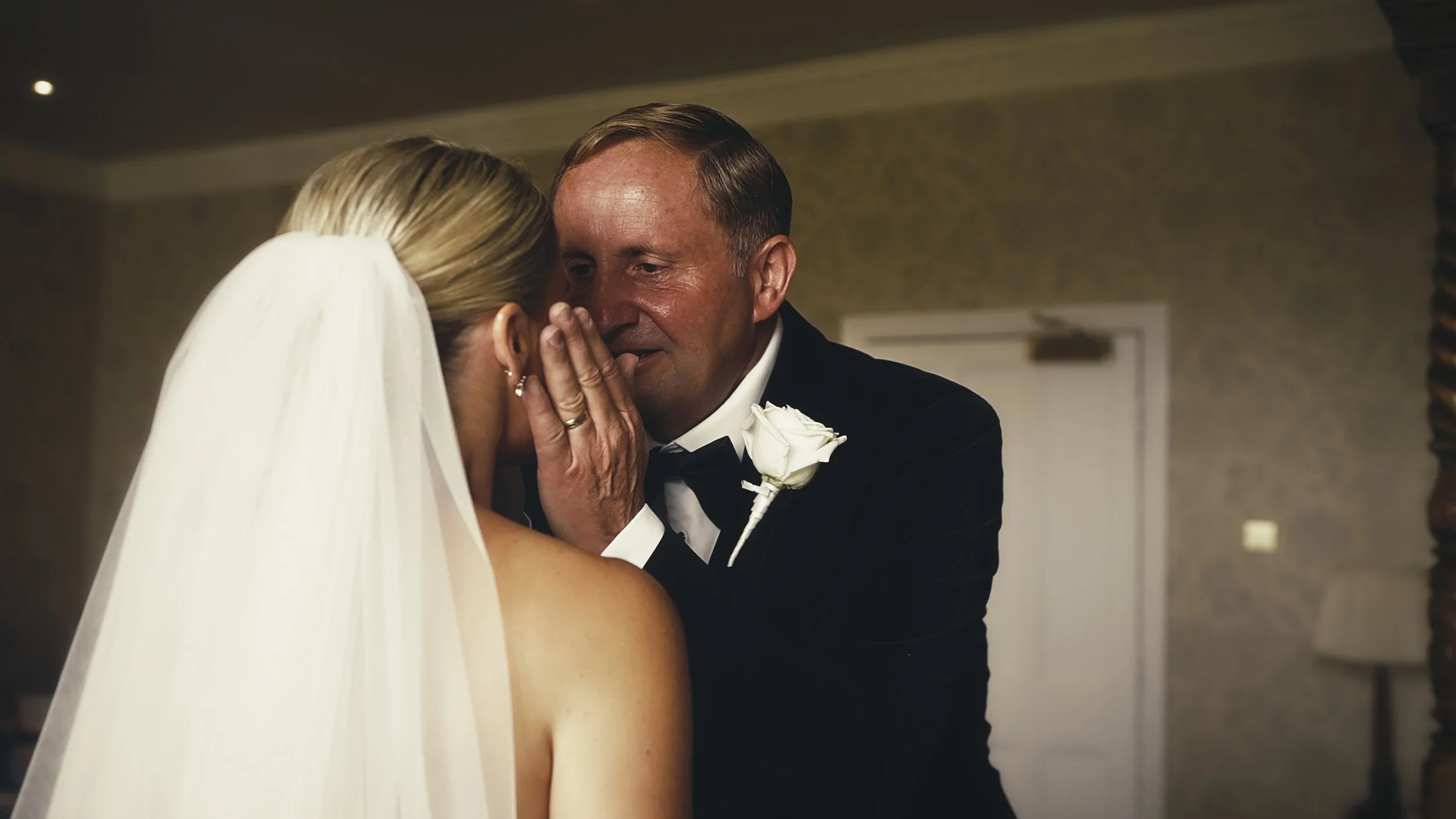 An editorial style wedding videography shot from a Buckinghamshire wedding, captured by videographer Luke Batchelor Productions.