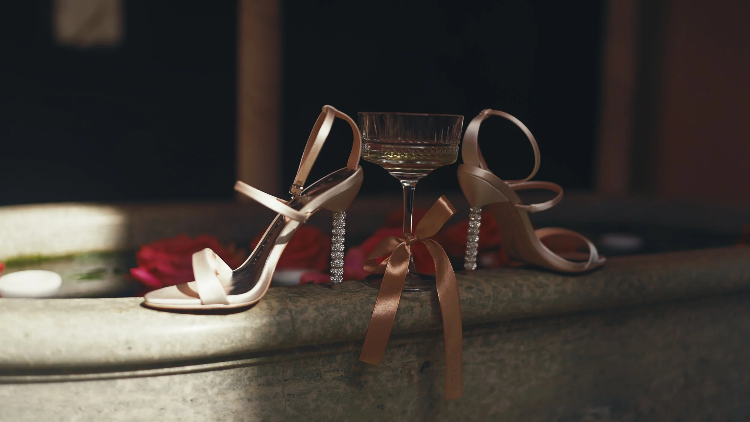 An editorial style wedding videography shot from a Buckinghamshire wedding, captured by videographer Luke Batchelor Productions.