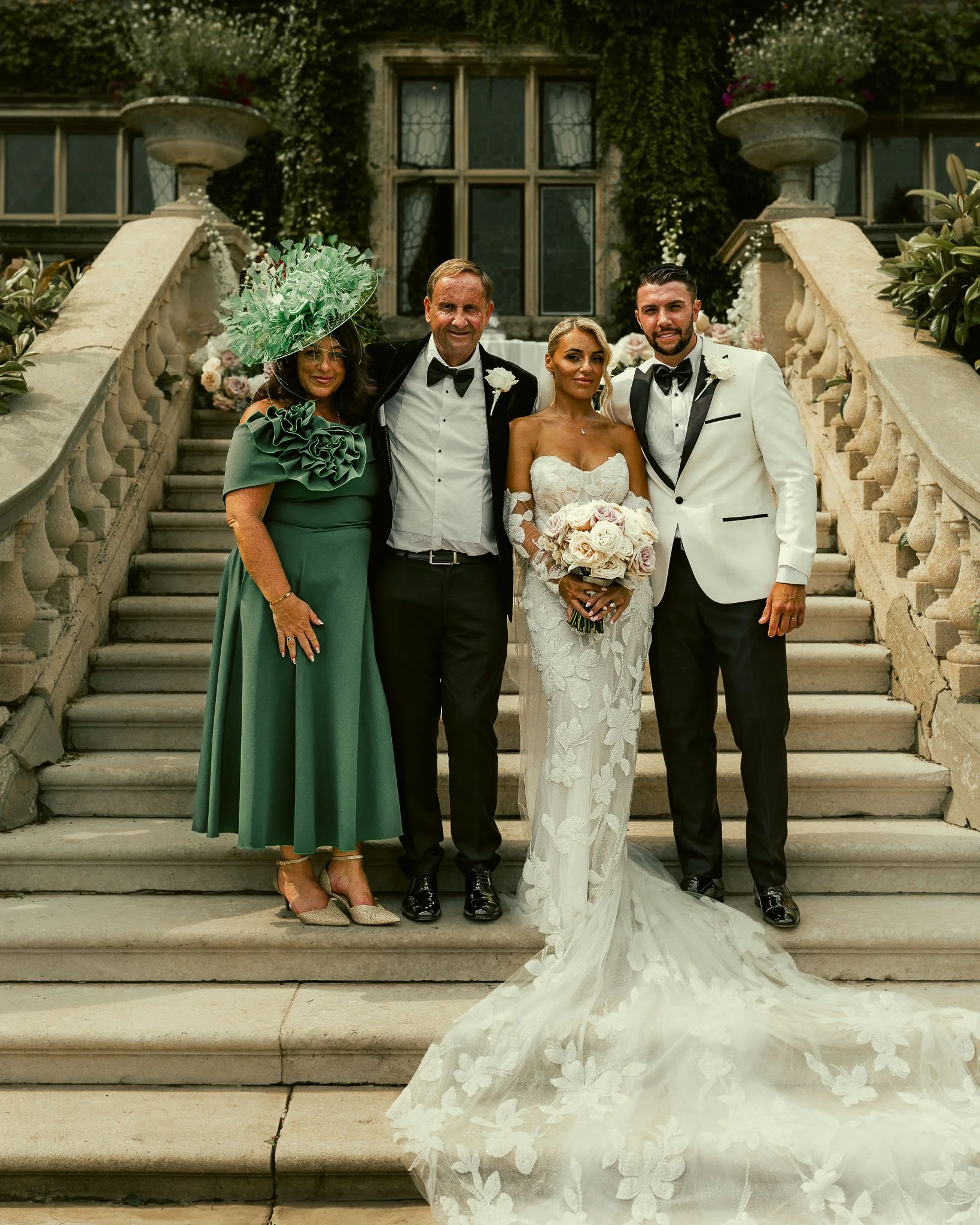 An image from a luxury UK wedding, captured by a wedding photography and videography team from Luke Batchelor Productions.