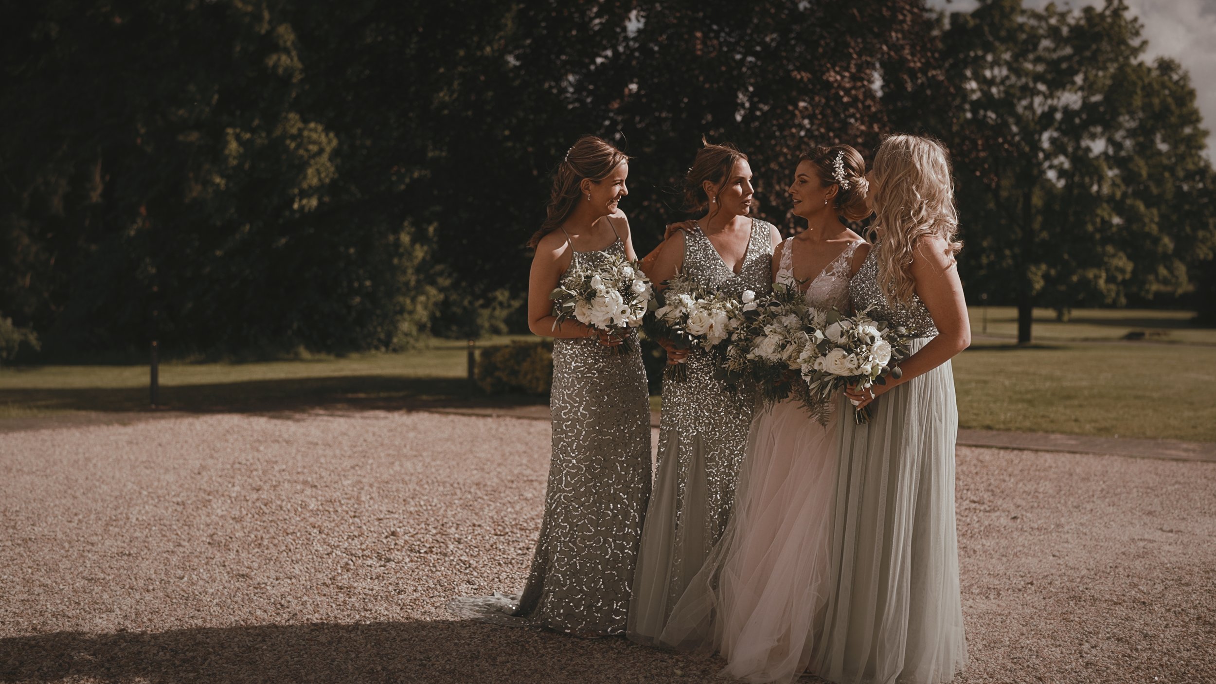 A high-end black-tie wedding at the Swynford Manor wedding venue in Suffolk, shot by Luke Batchelor.