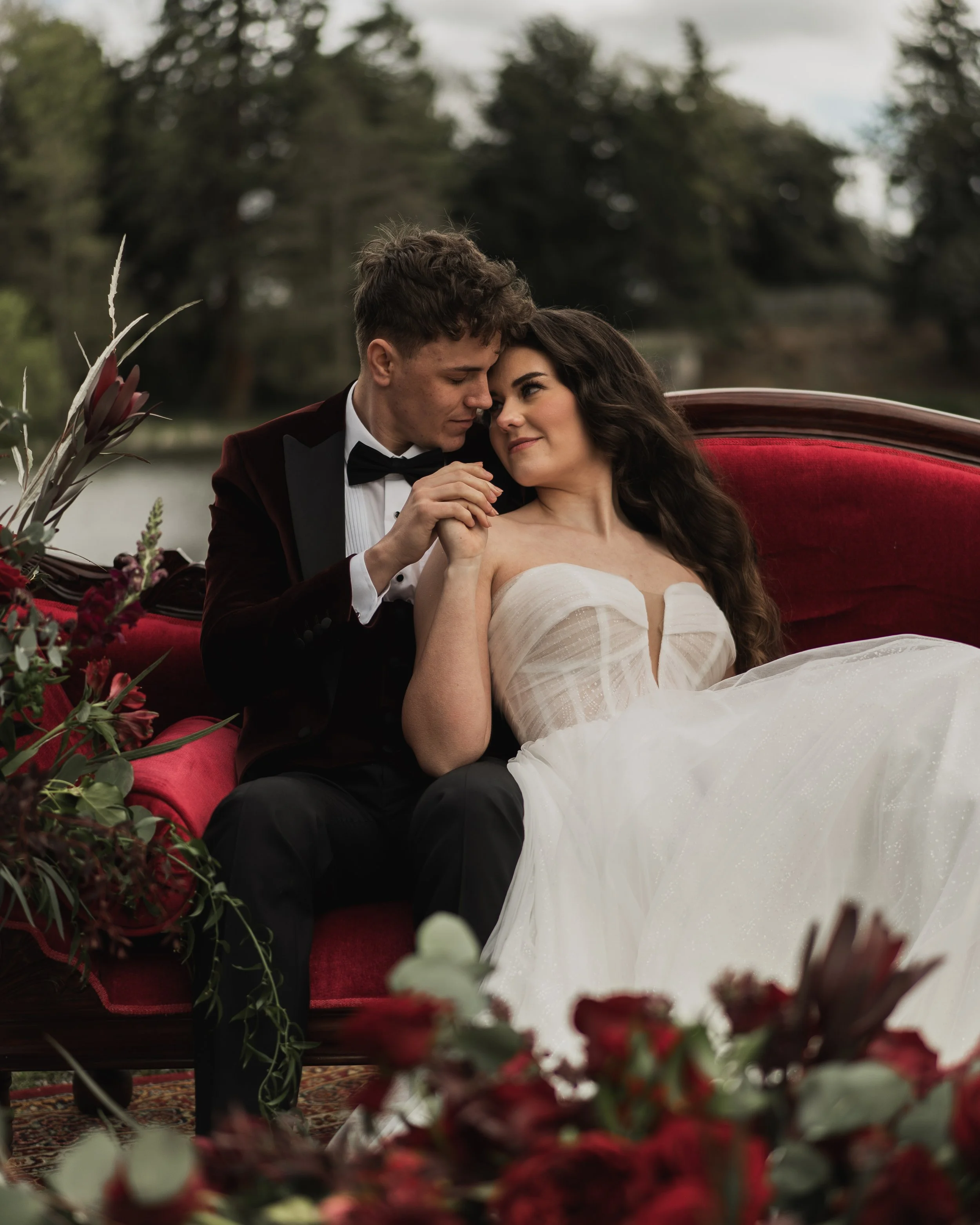 An editorial style wedding videography shot from a Buckinghamshire wedding, captured by videographer Luke Batchelor Productions.